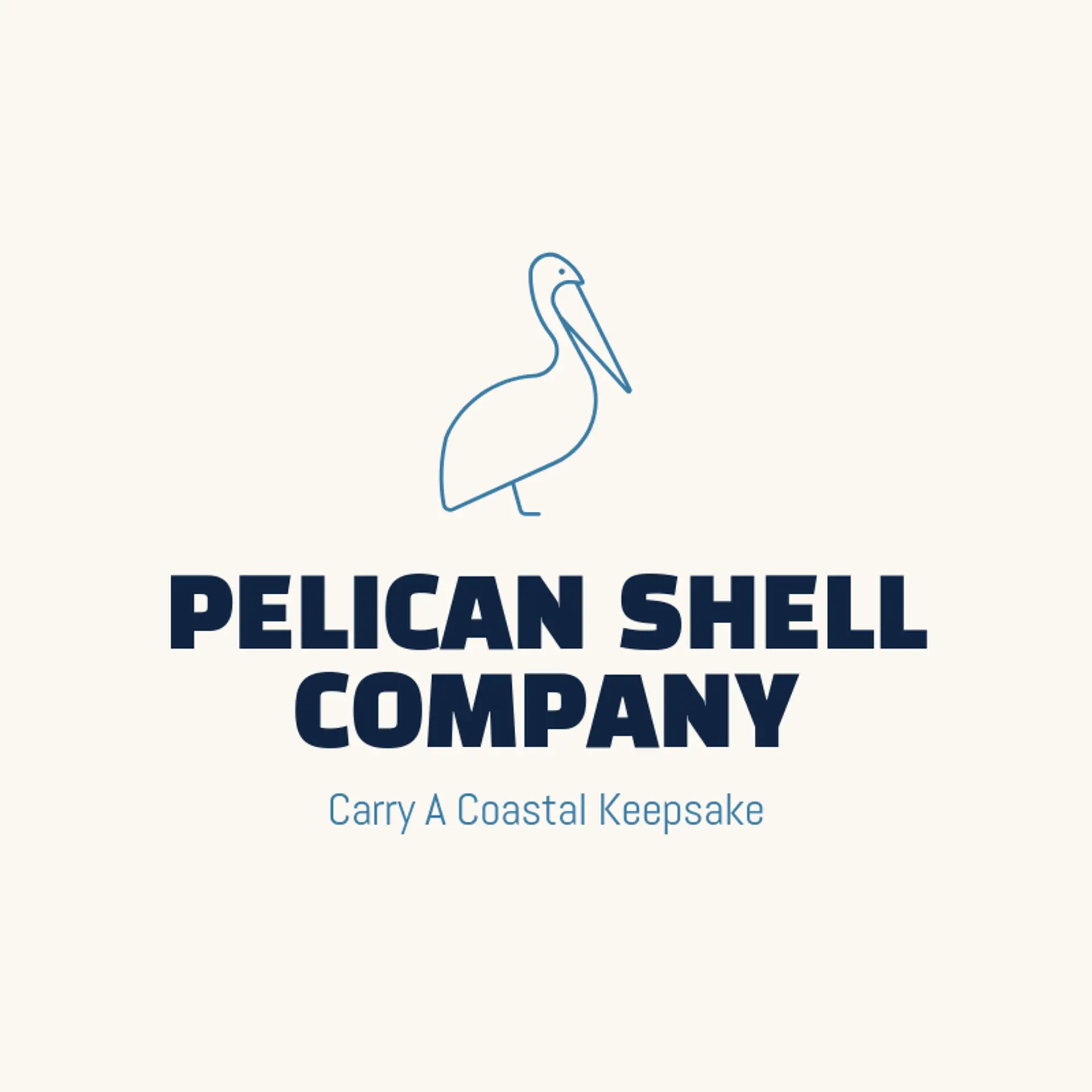 Pelican Shell Company logo for pelican