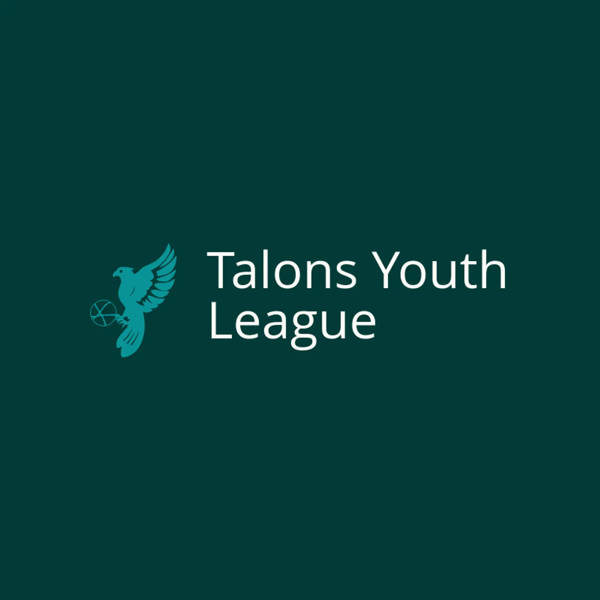 Talons Youth League logo for falcon