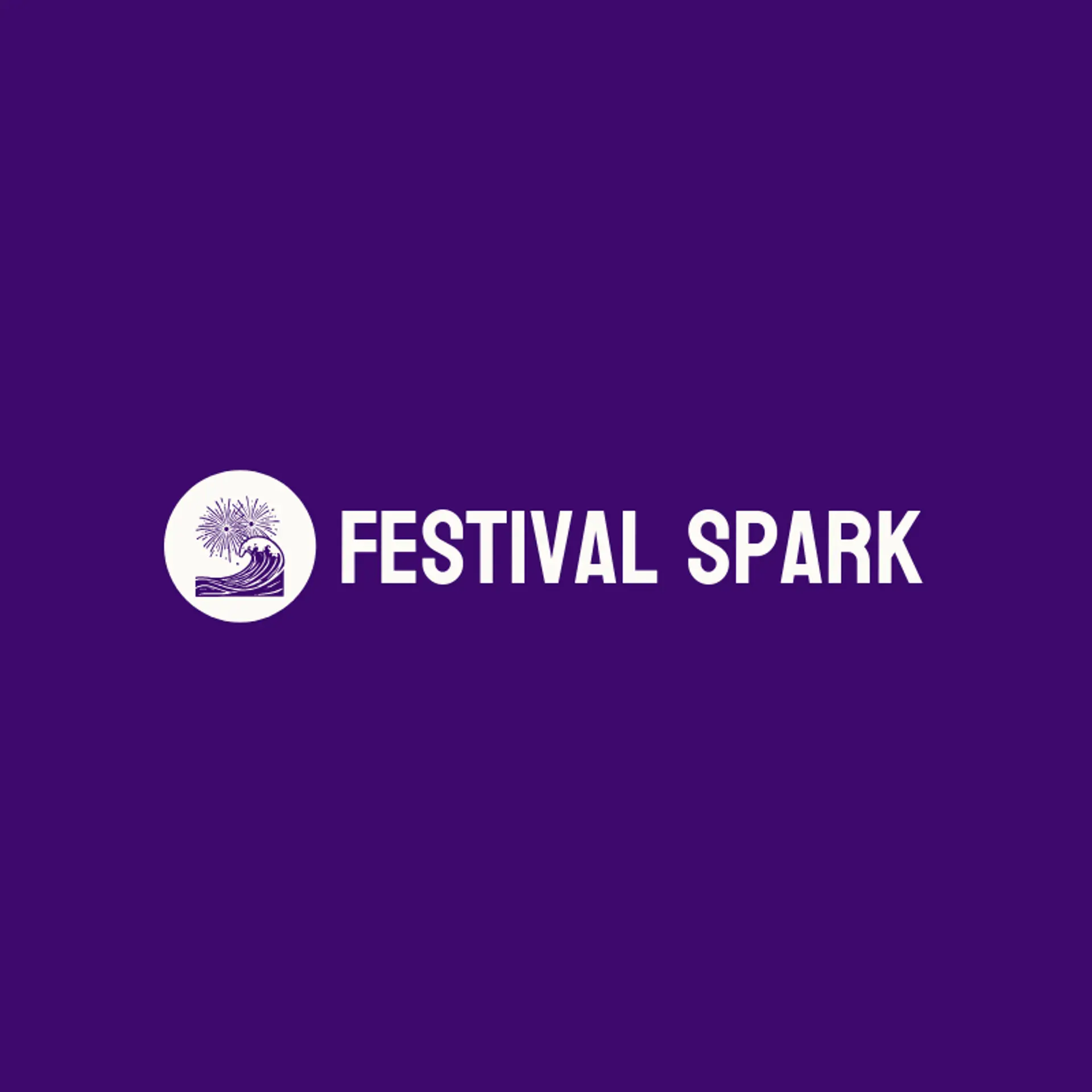 Festival Spark logo for theme park