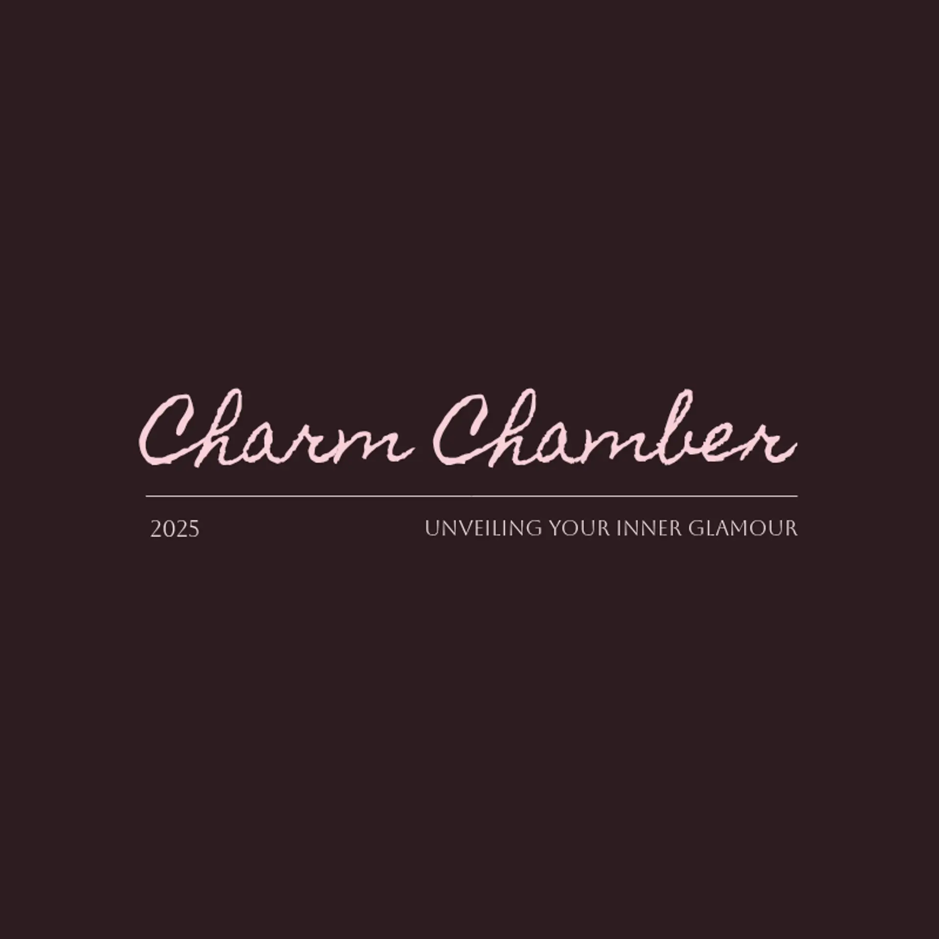 Charm Chamber logo for beauty fashion