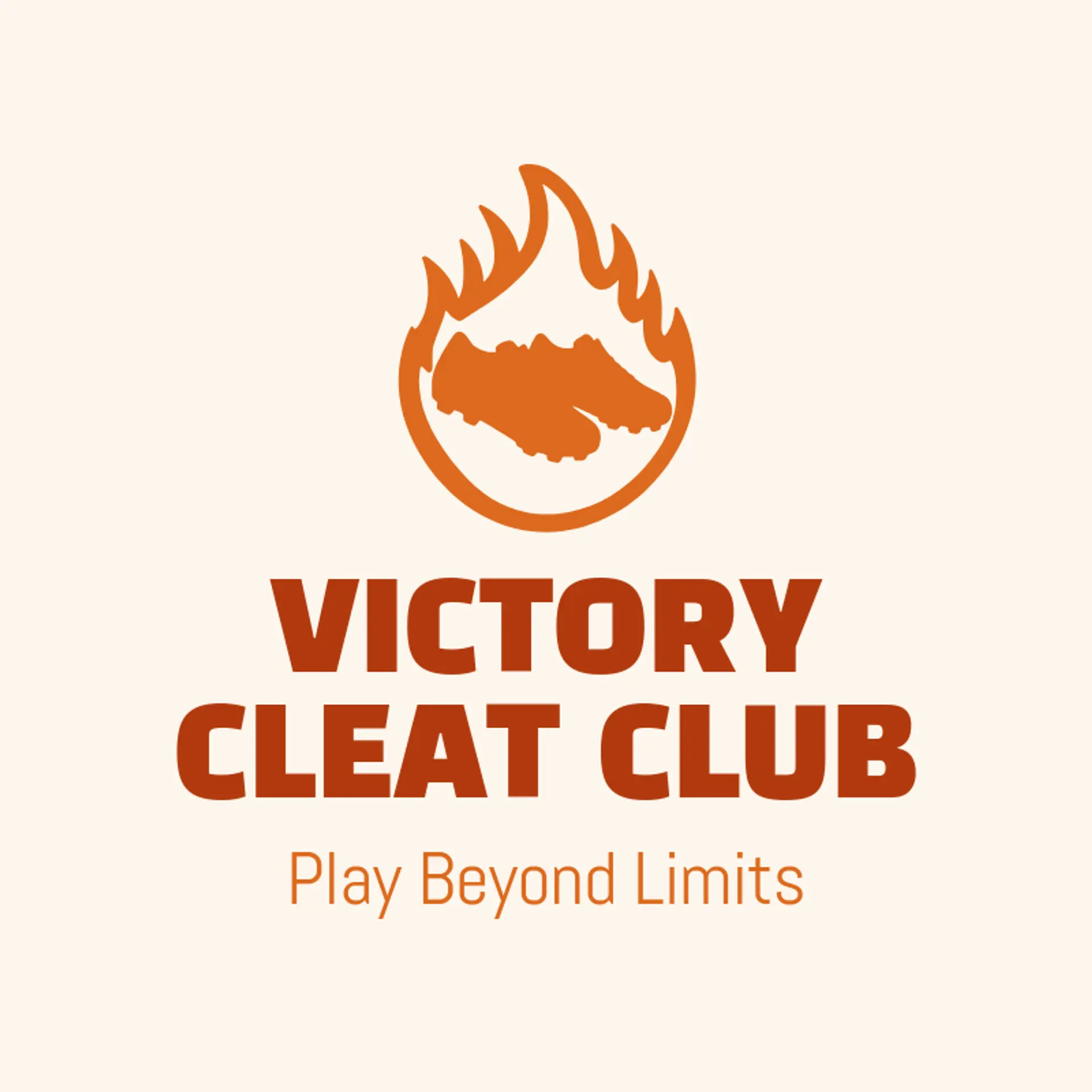 Victory Cleat Club logo for shoes