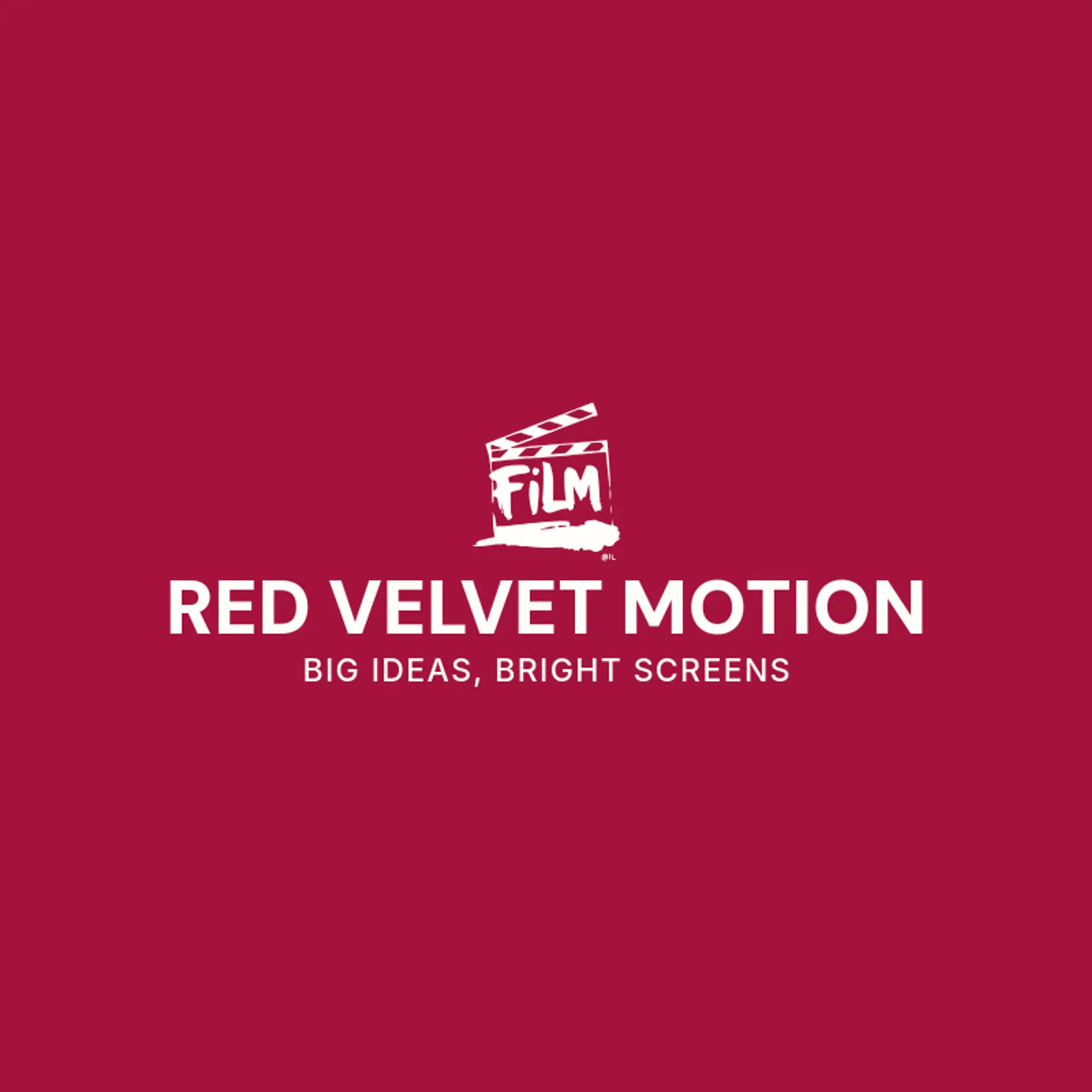 Red Velvet Motion logo for hollywood