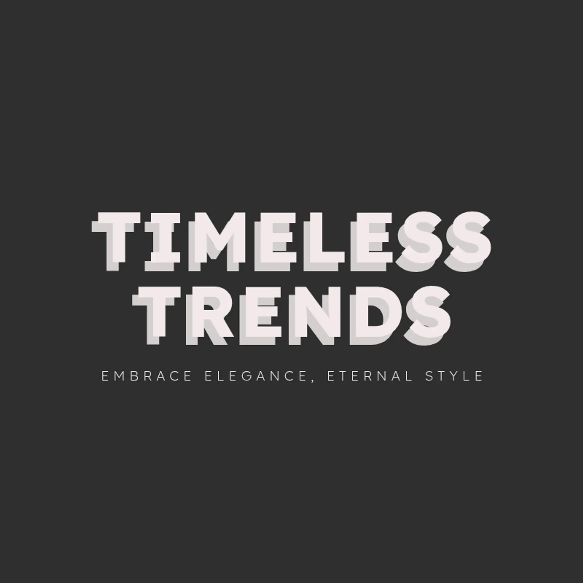 Timeless Trends logo for classic fashion