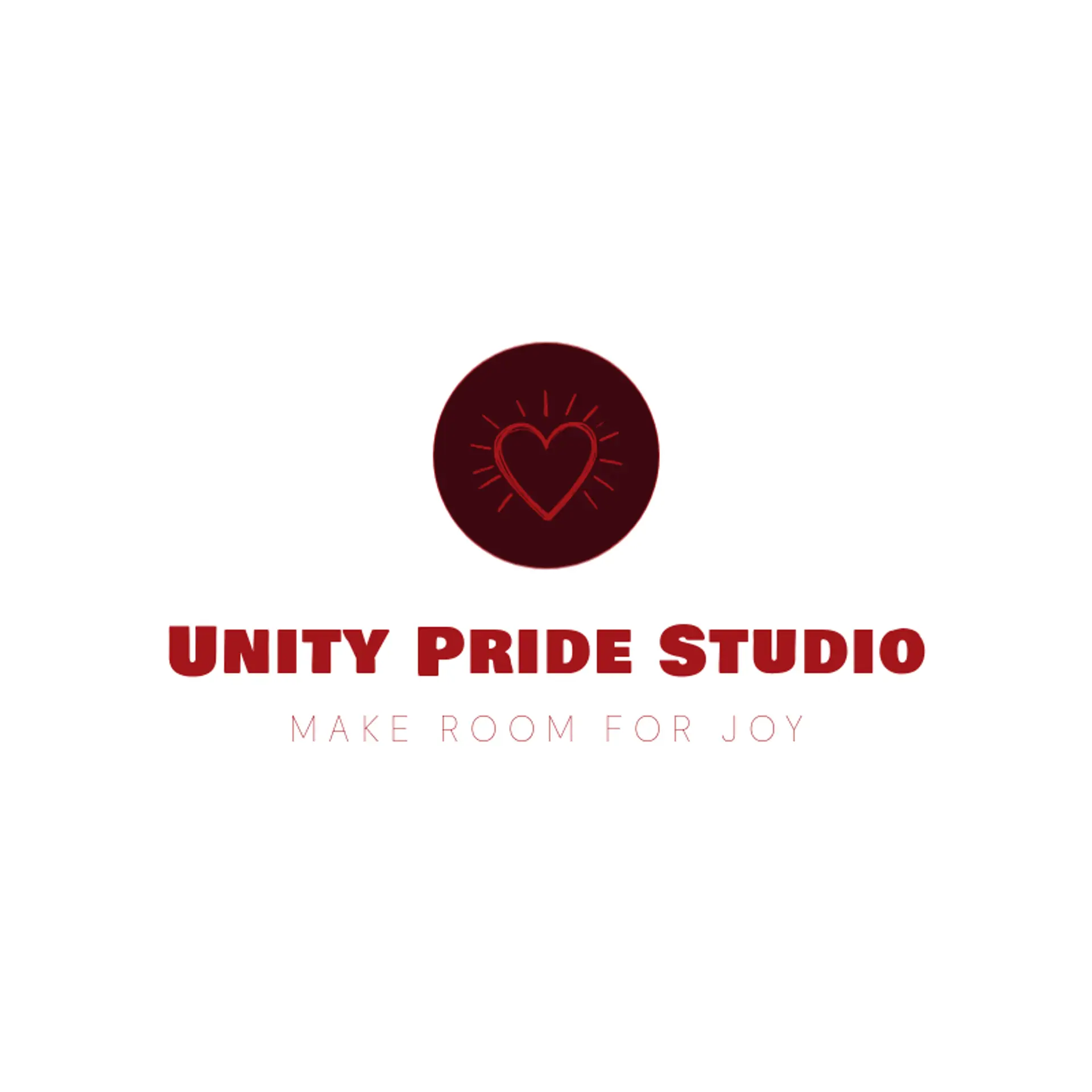 Unity Pride Studio logo for pride
