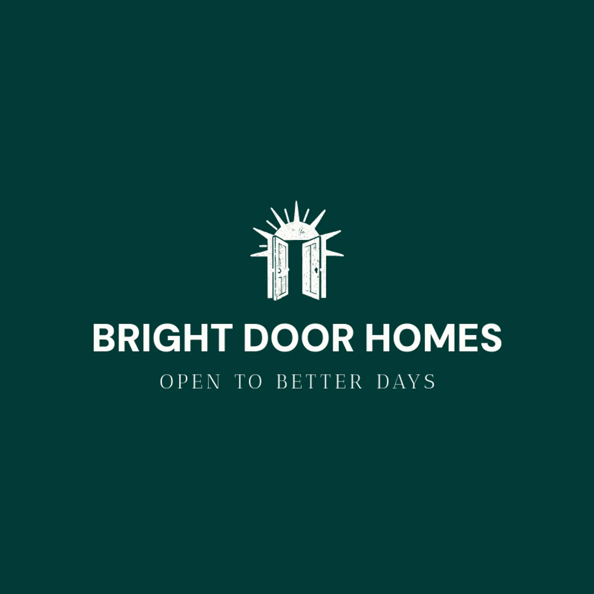 Bright Door Homes logo for home