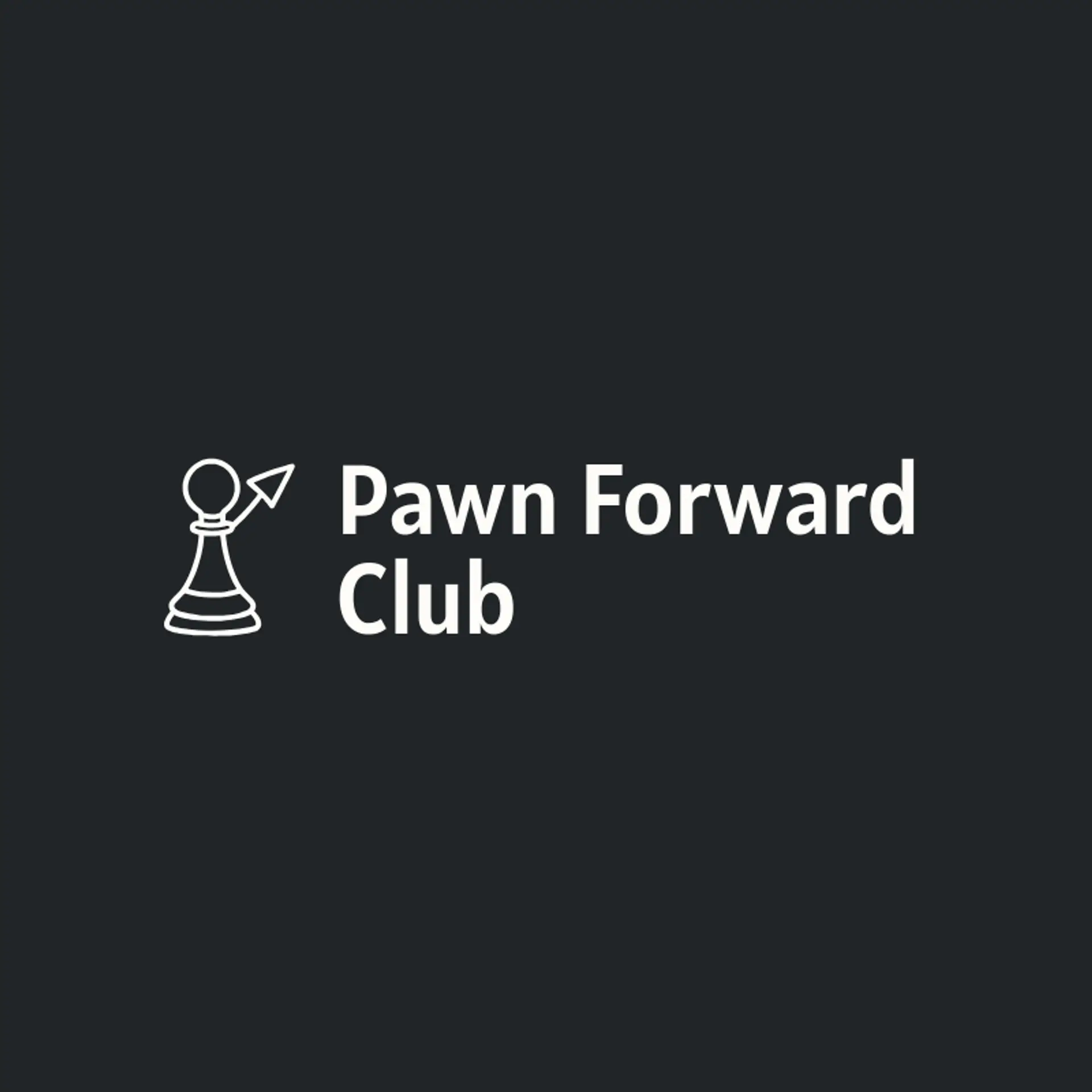 Pawn Forward Club logo for chess