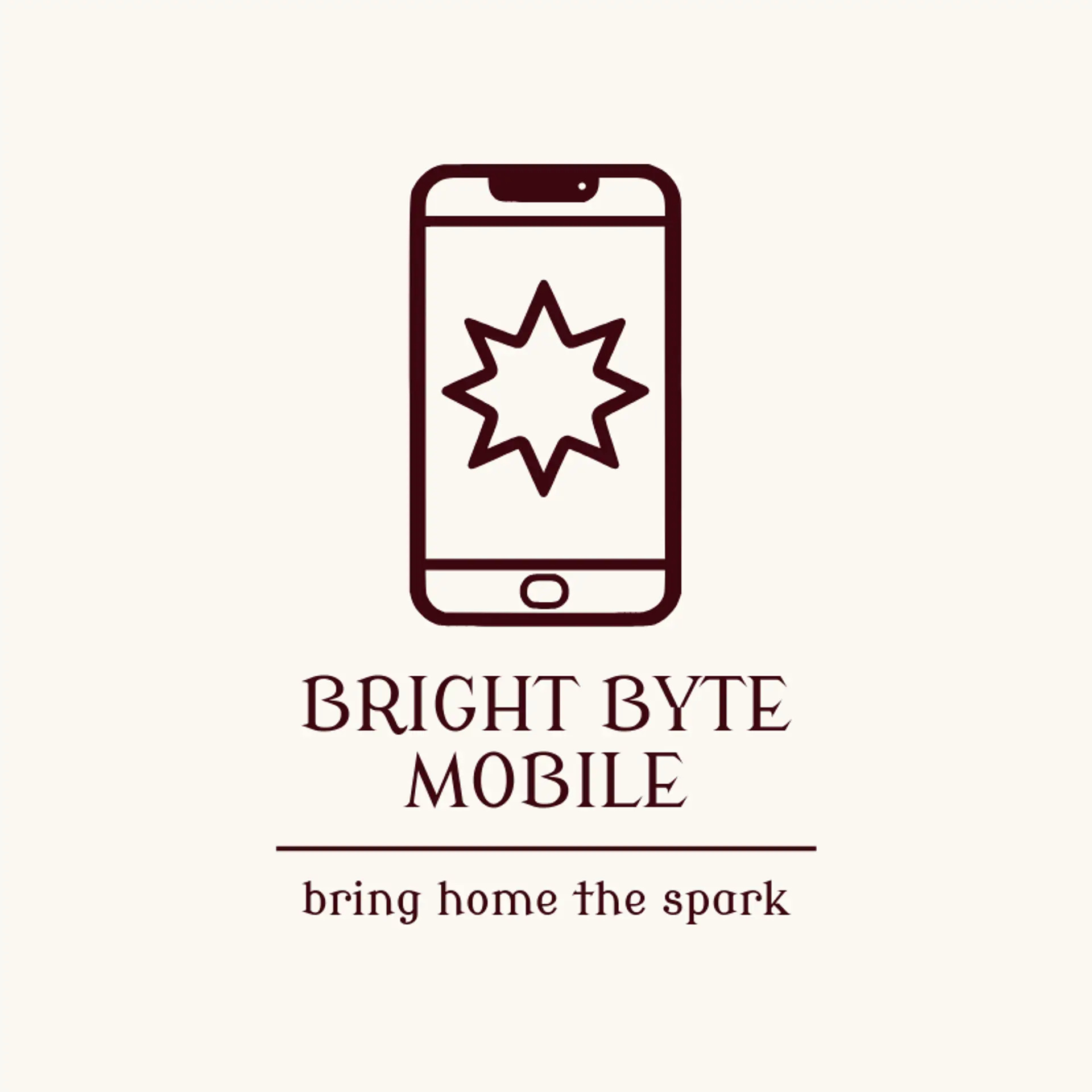 Bright Byte Mobile logo for mobile shop