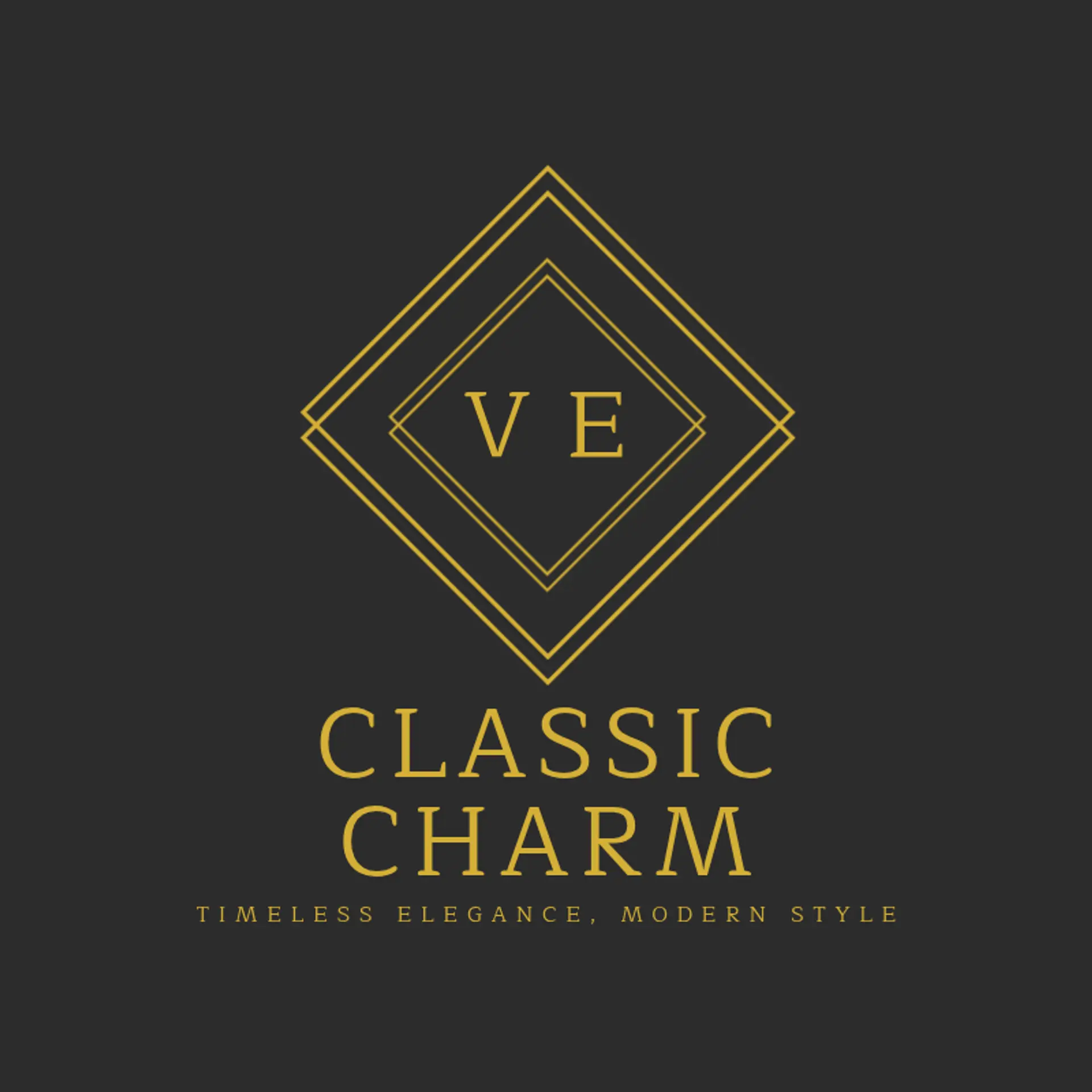 Classic Charm logo for classic fashion