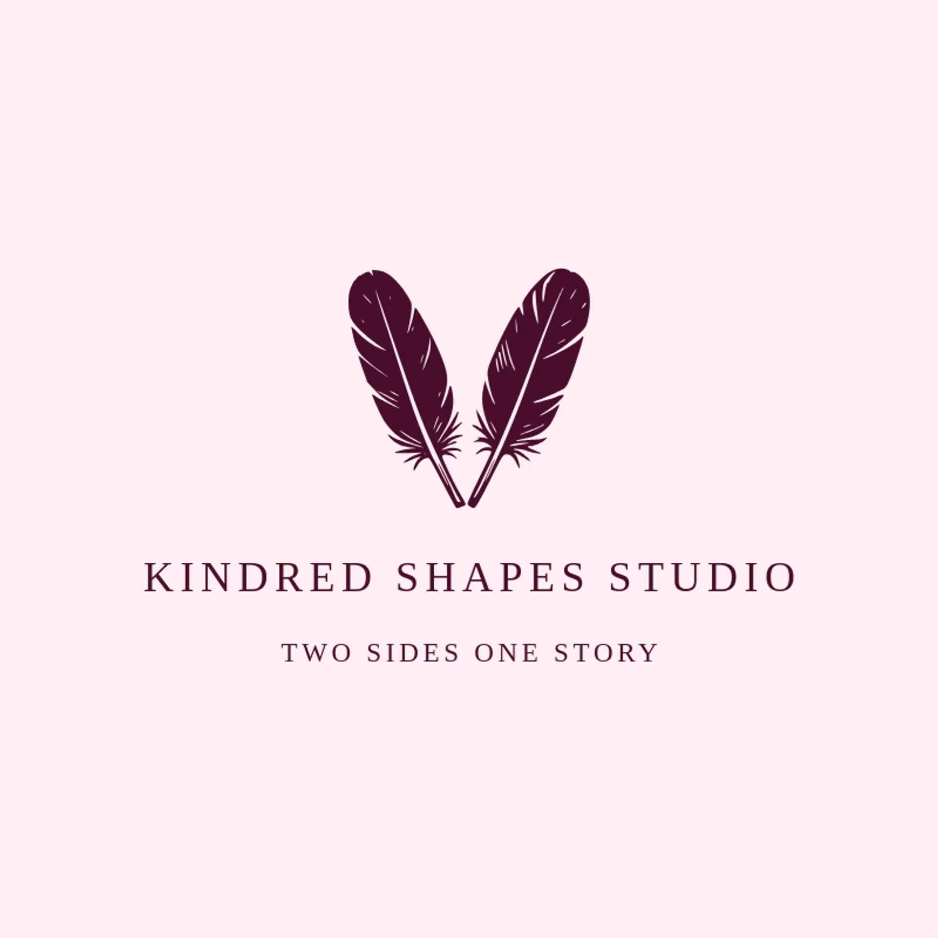 Kindred Shapes Studio logo for symmetry
