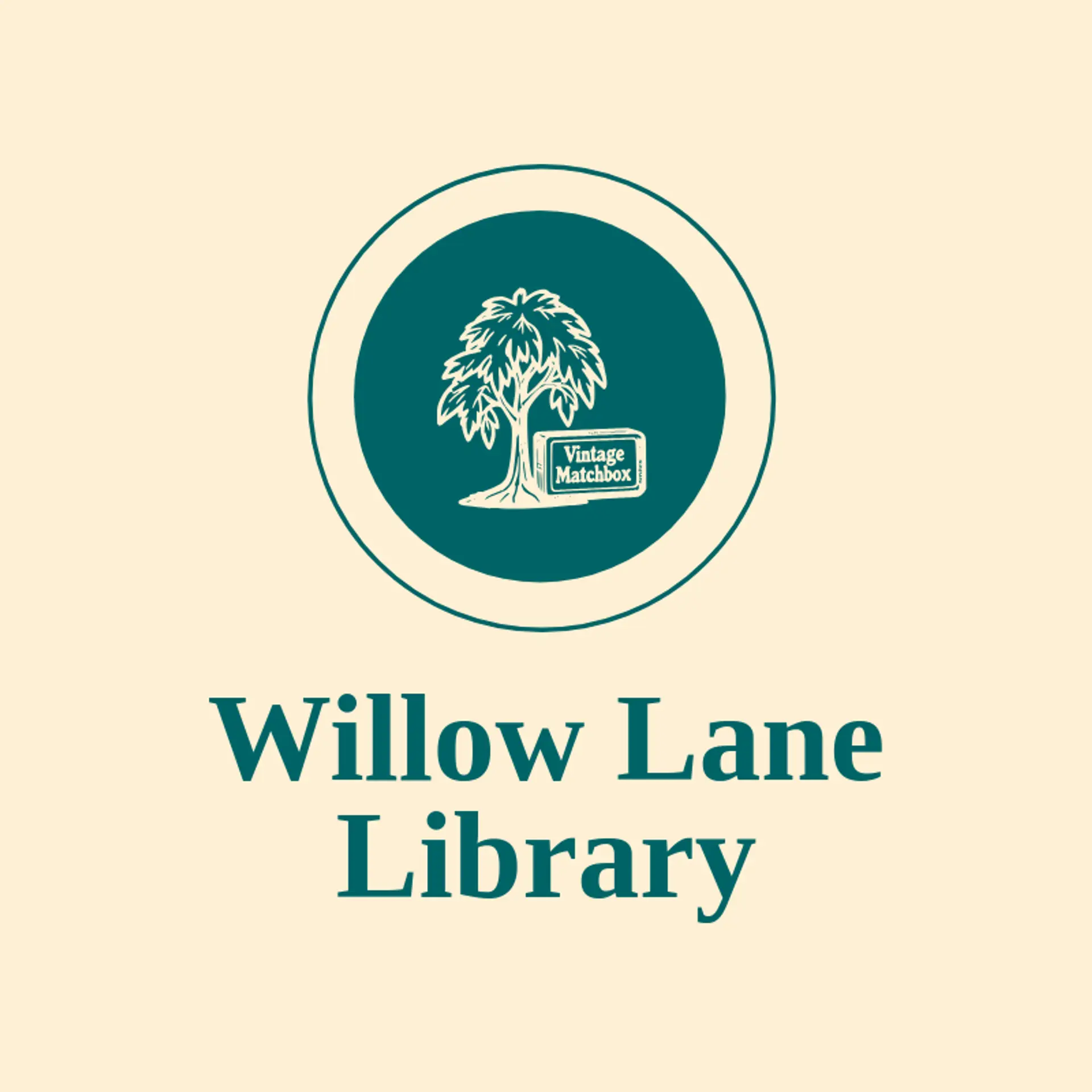 Willow Lane Library logo for library