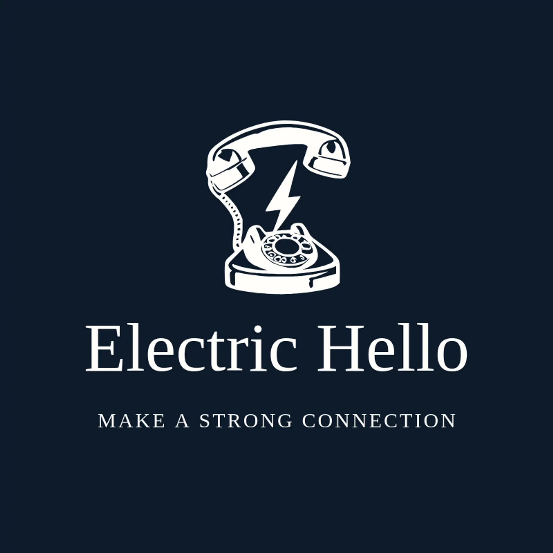 Electric Hello logo for telephone