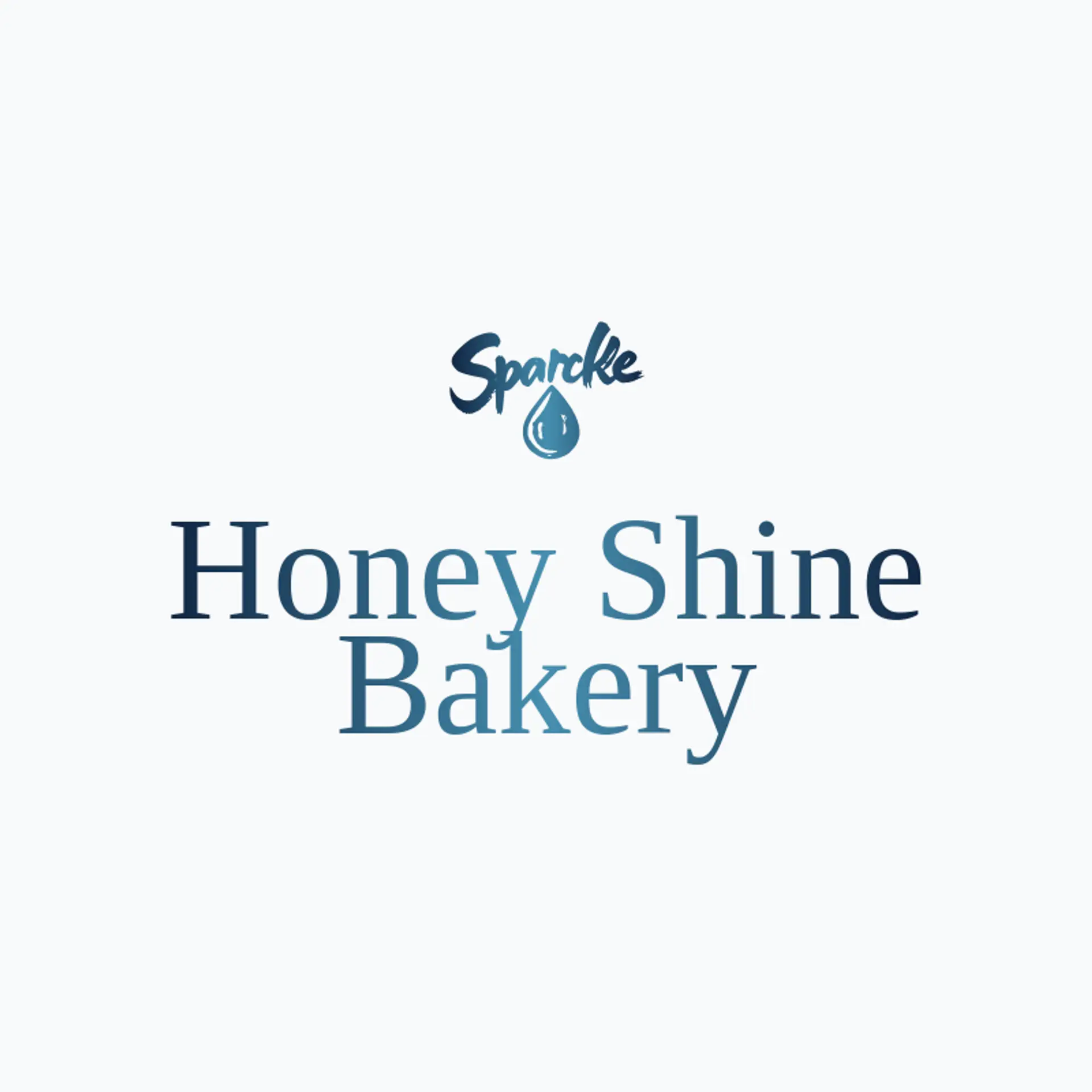 Honey Shine Bakery logo for sparkle
