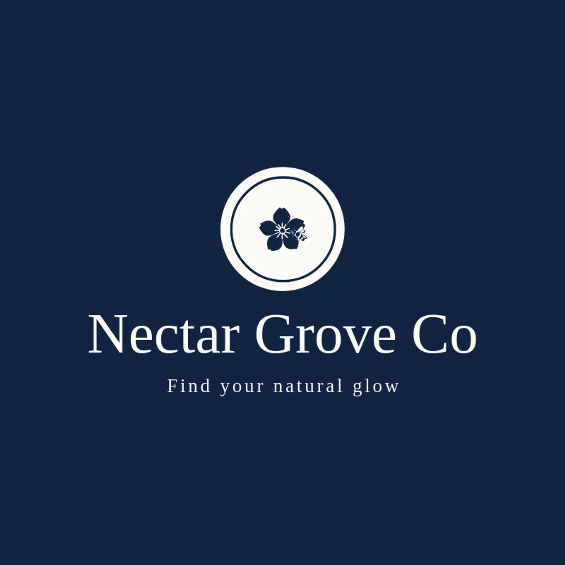 Nectar Grove Co logo for sakura