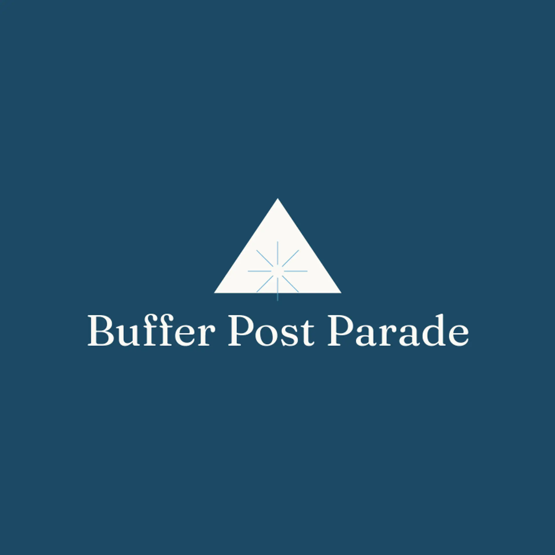 Buffer Post Parade logo for buffer
