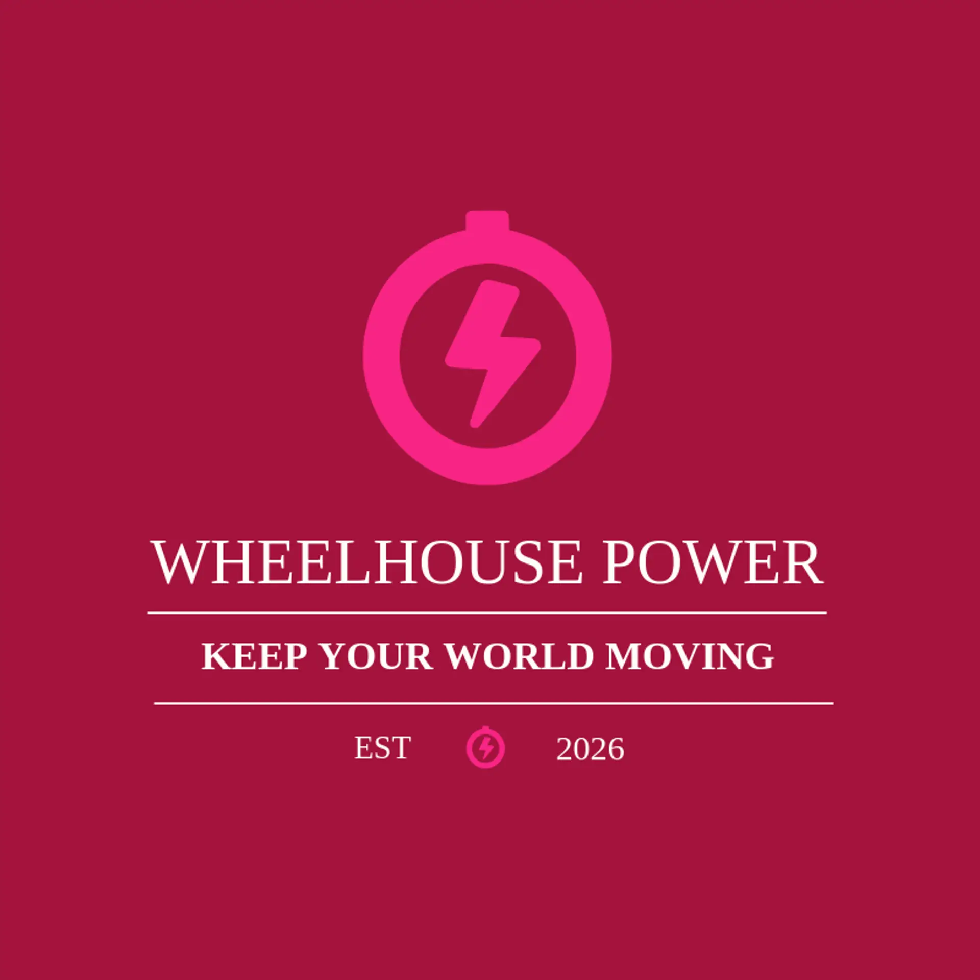 Wheelhouse Power logo for charger