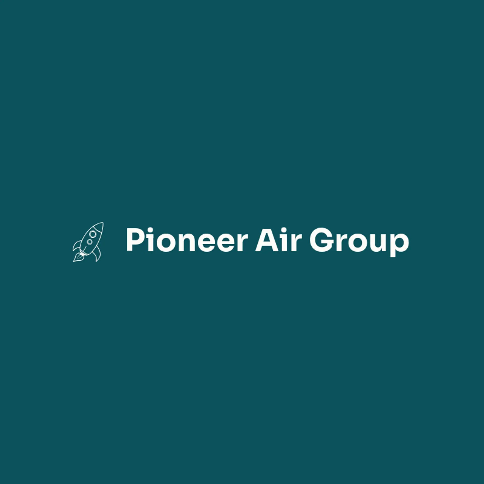 Pioneer Air Group logo for aero