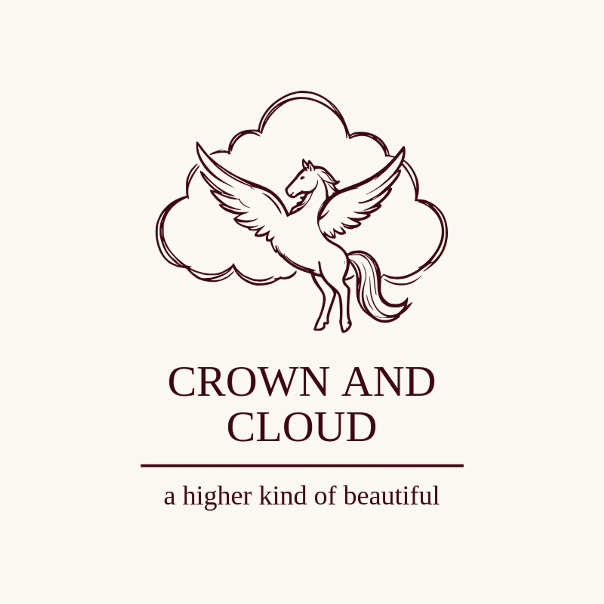 Crown And Cloud logo for pegasus