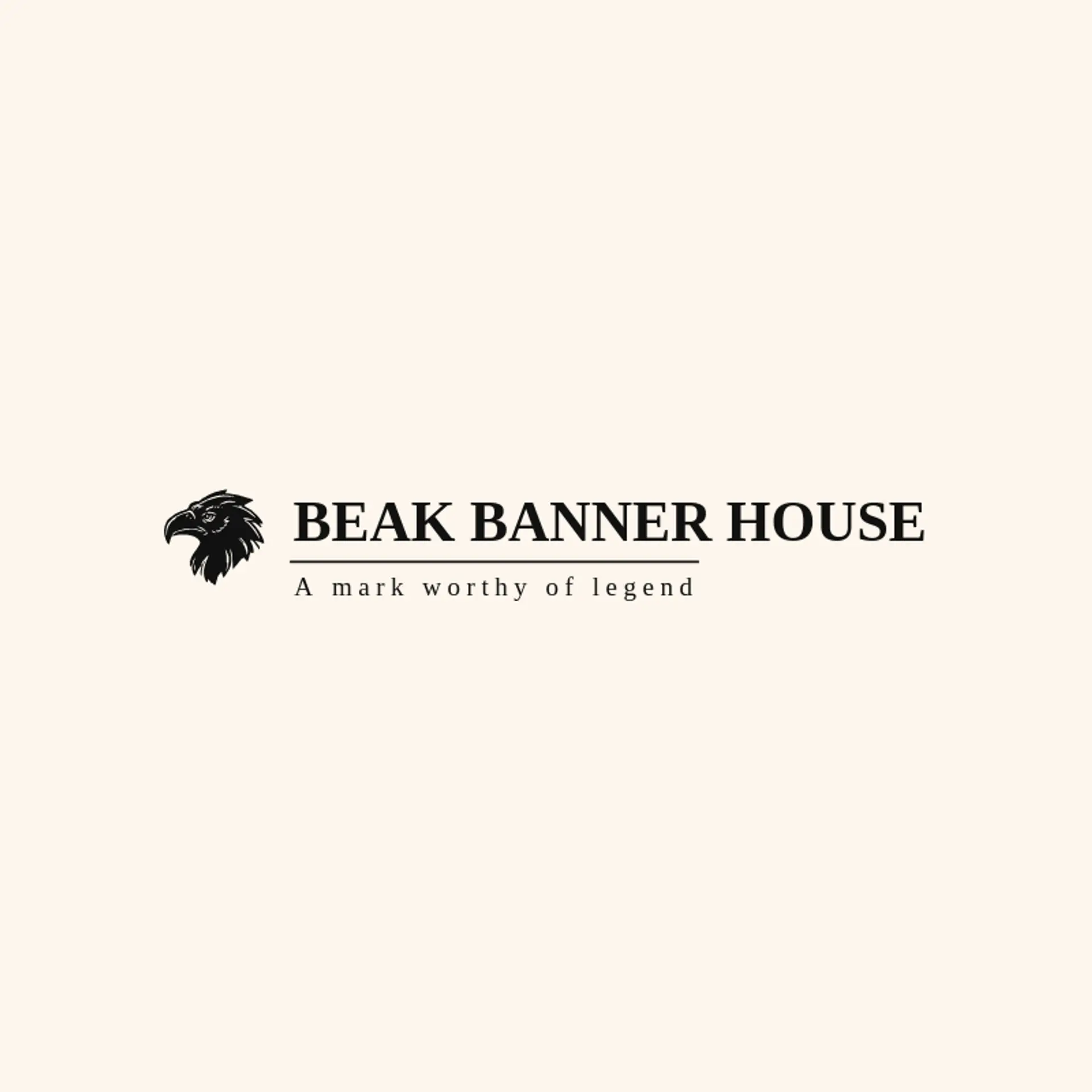 Beak Banner House logo for griffin