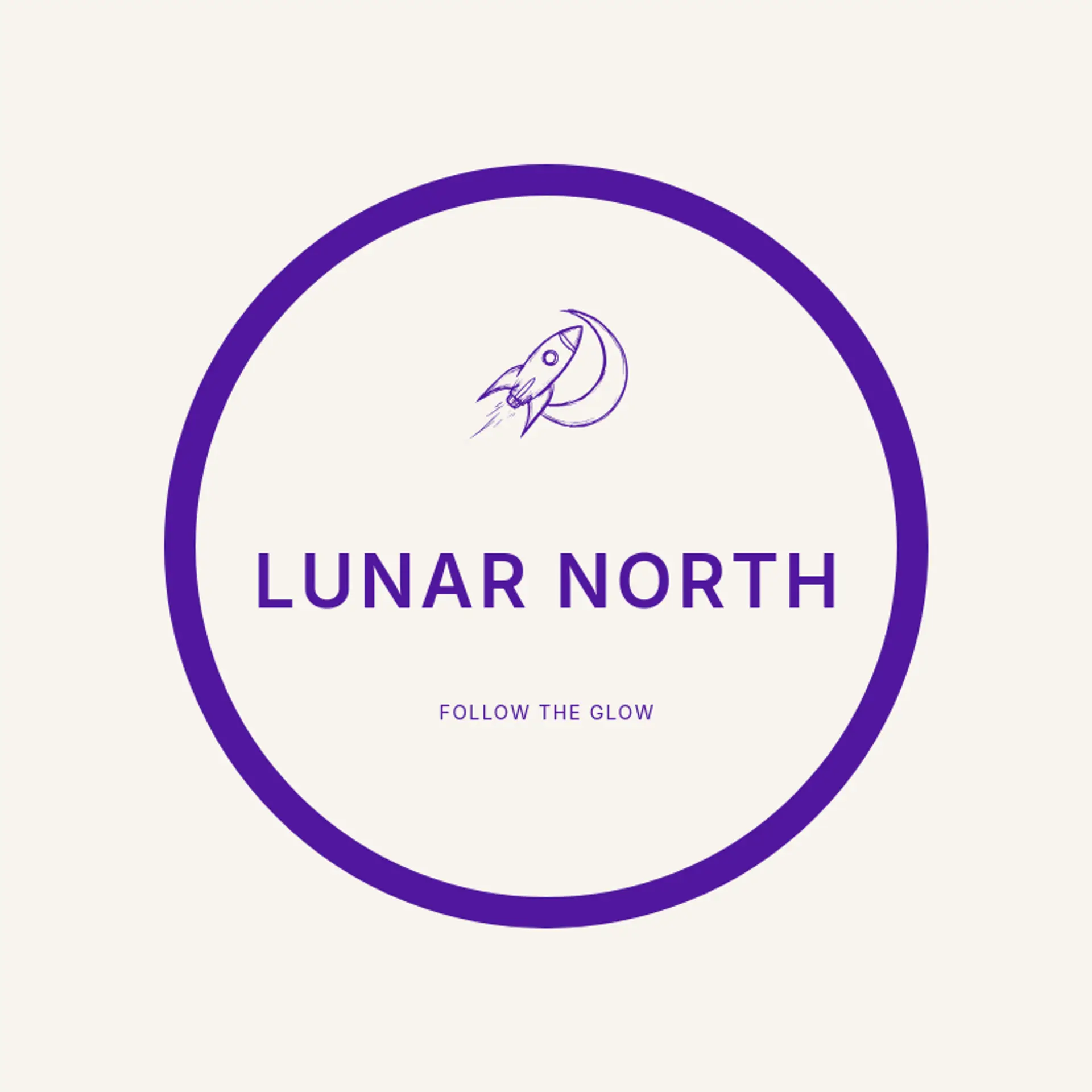 Lunar North logo for rocket