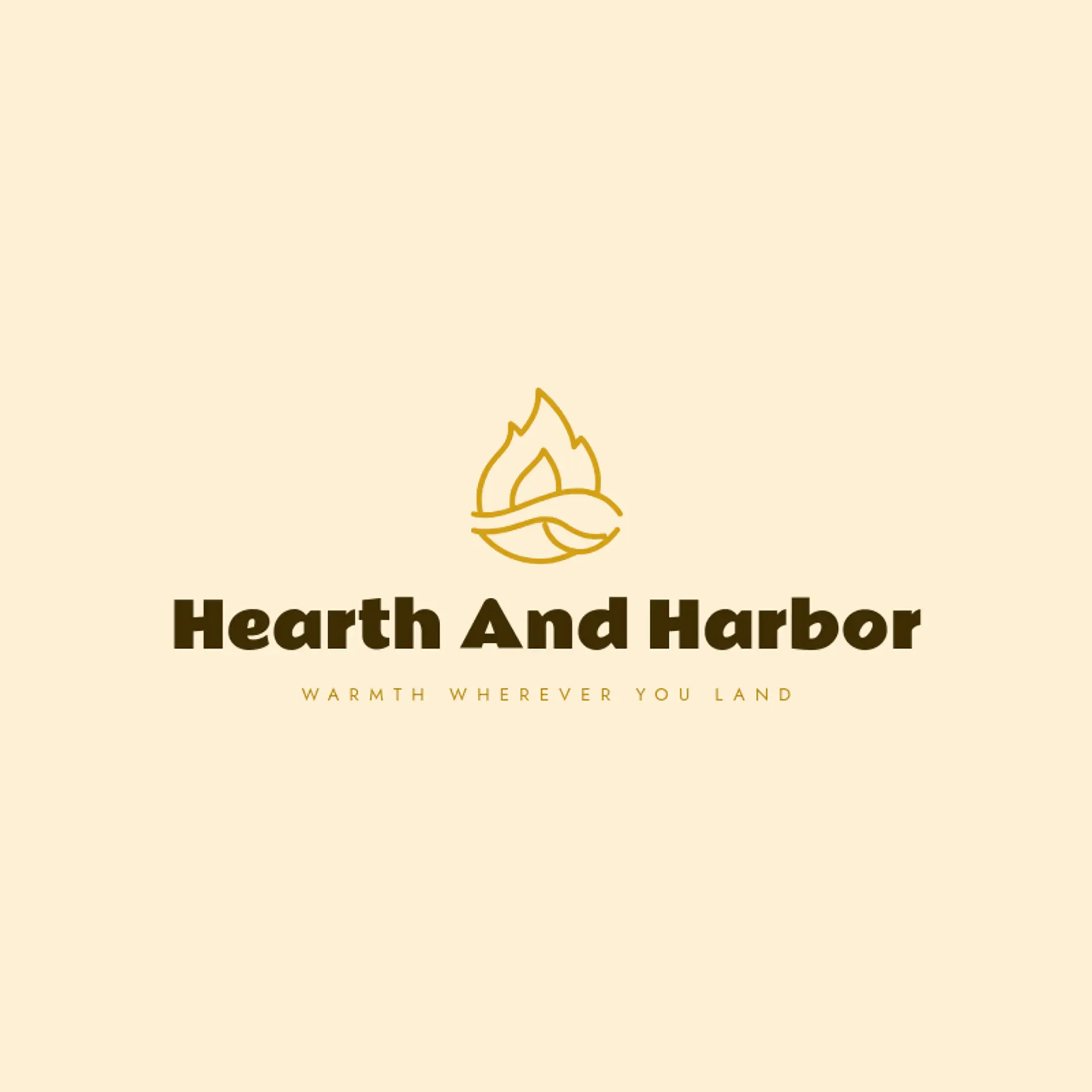 Hearth and Harbor logo for home