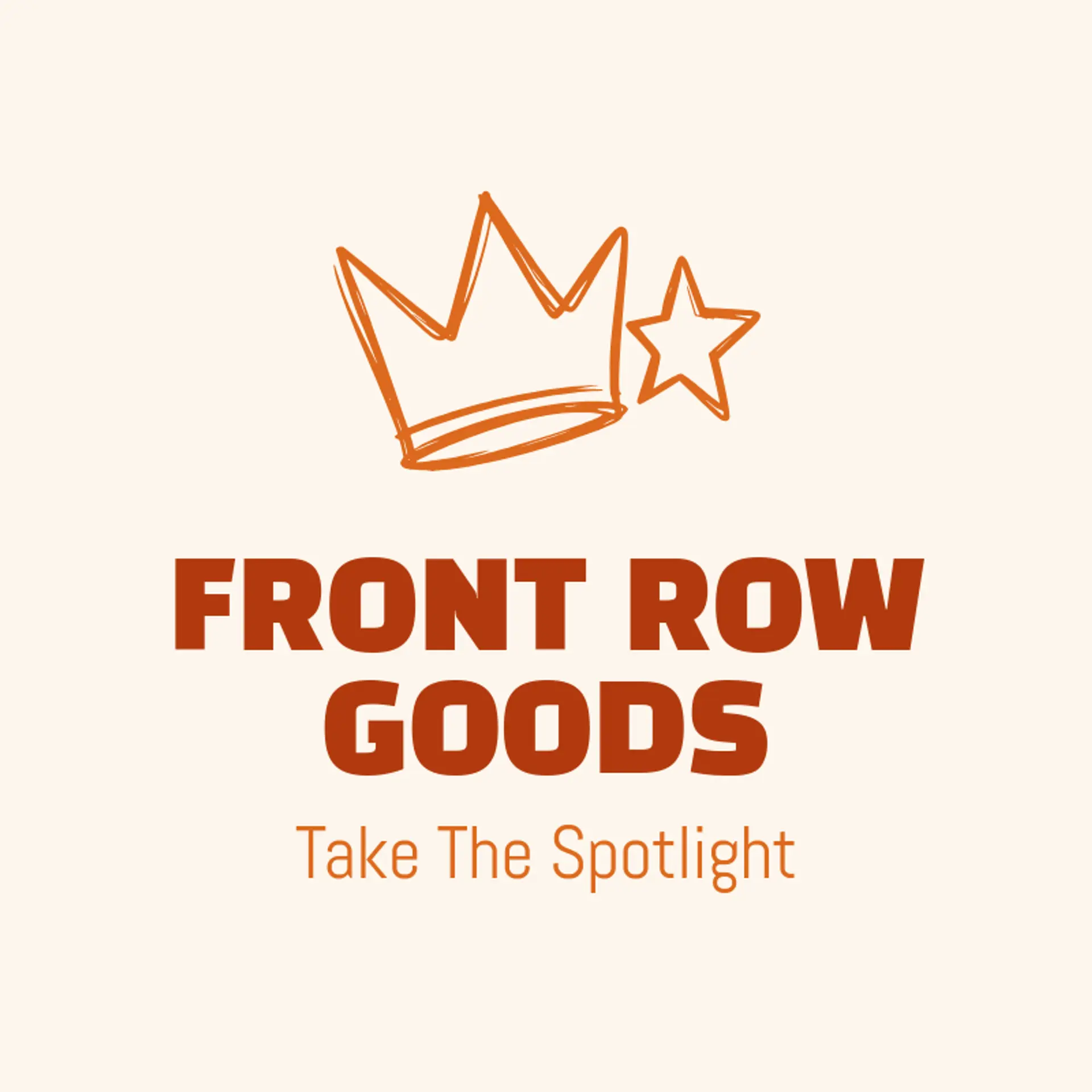 Front Row Goods logo for streetwear
