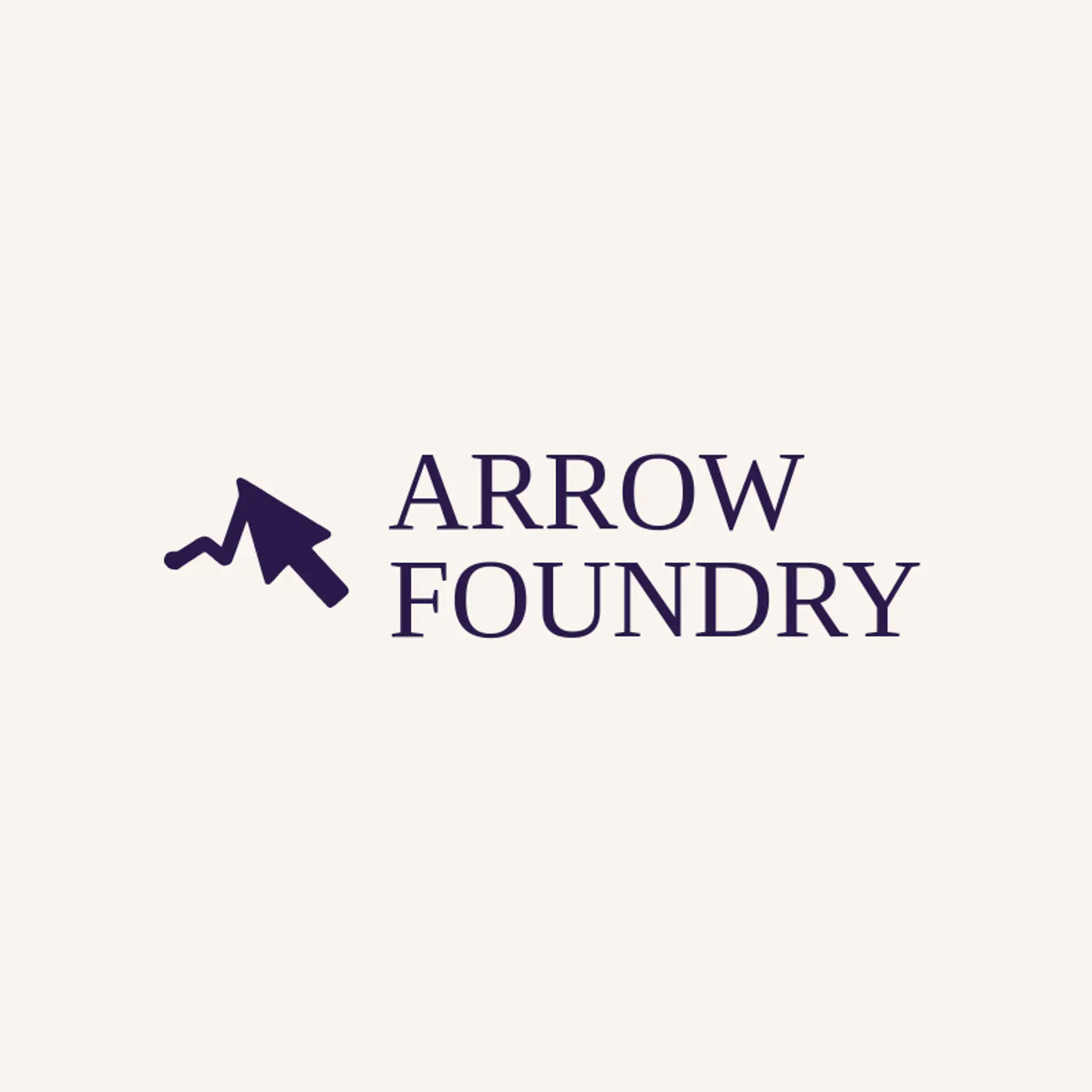 Arrow Foundry logo for coding