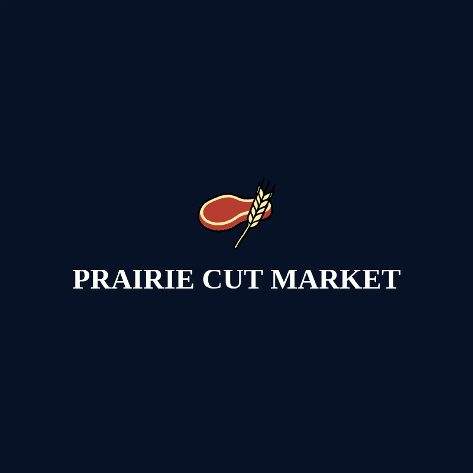 Prairie Cut Market logo for beef