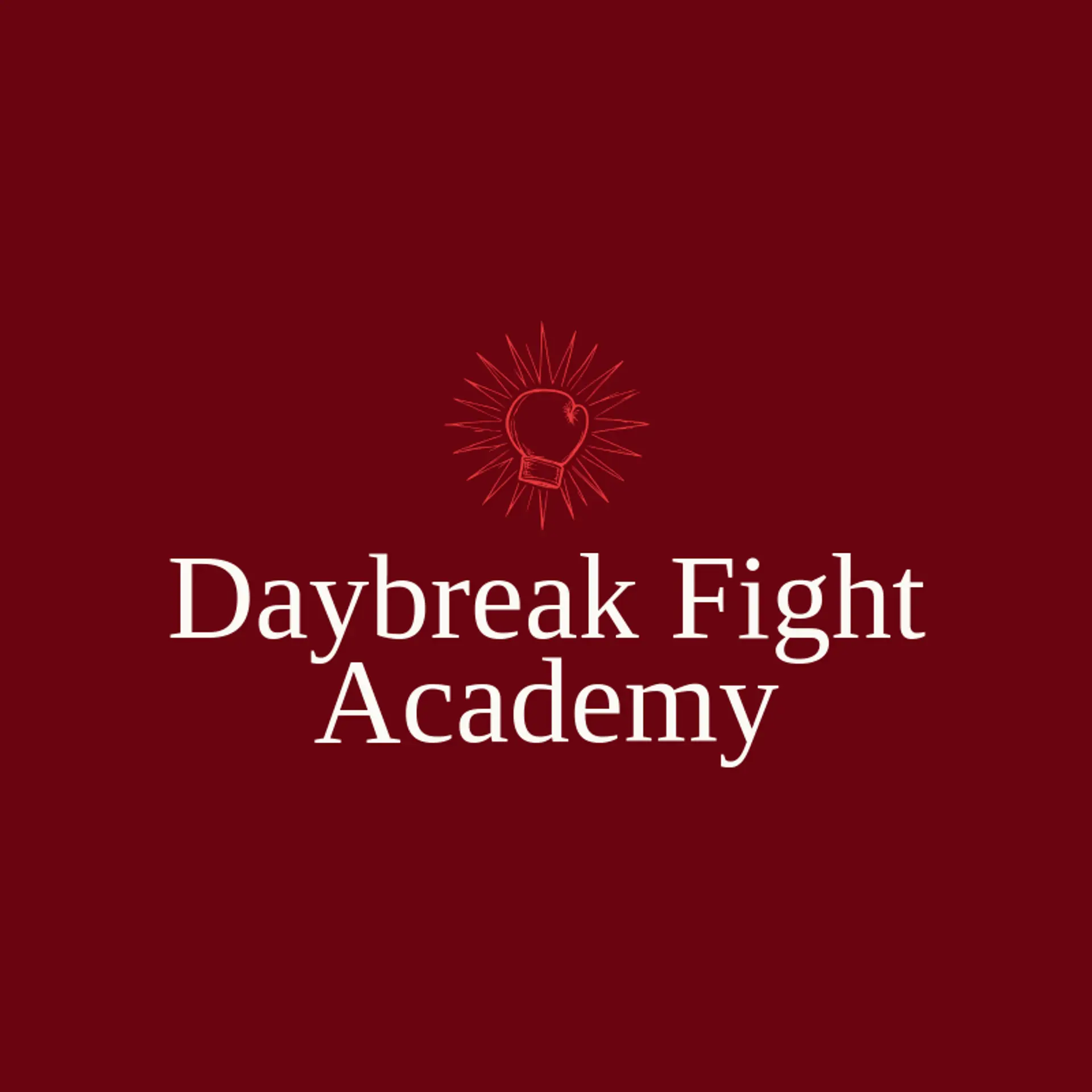 Daybreak Fight Academy logo for fight