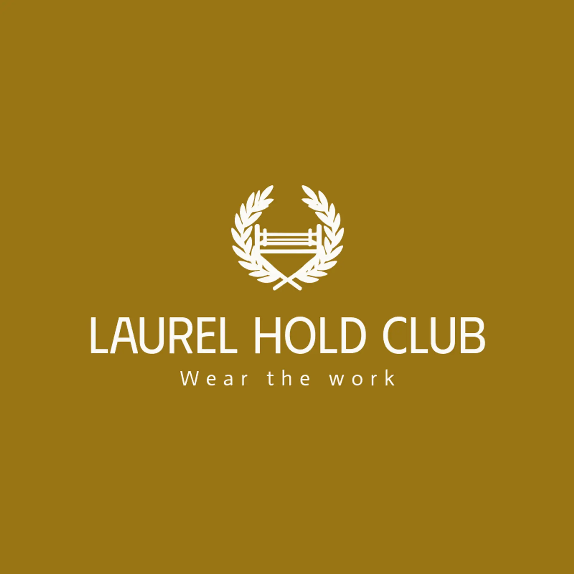 Laurel Hold Club logo for wrestling