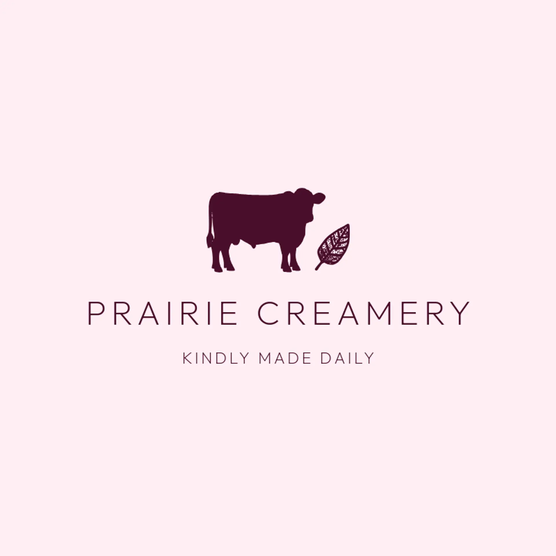 Prairie Creamery logo for milk