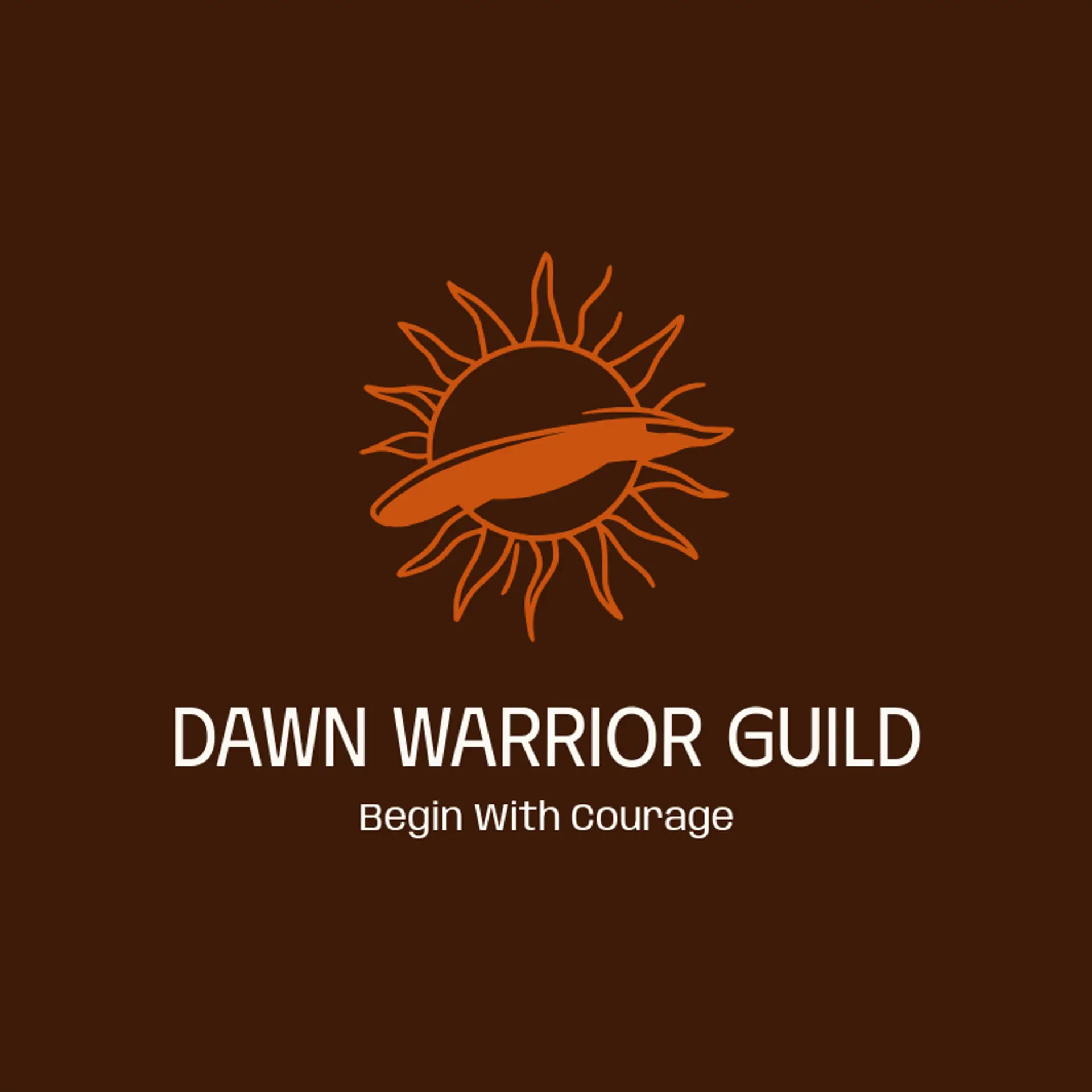 Dawn Warrior Guild logo for samurai