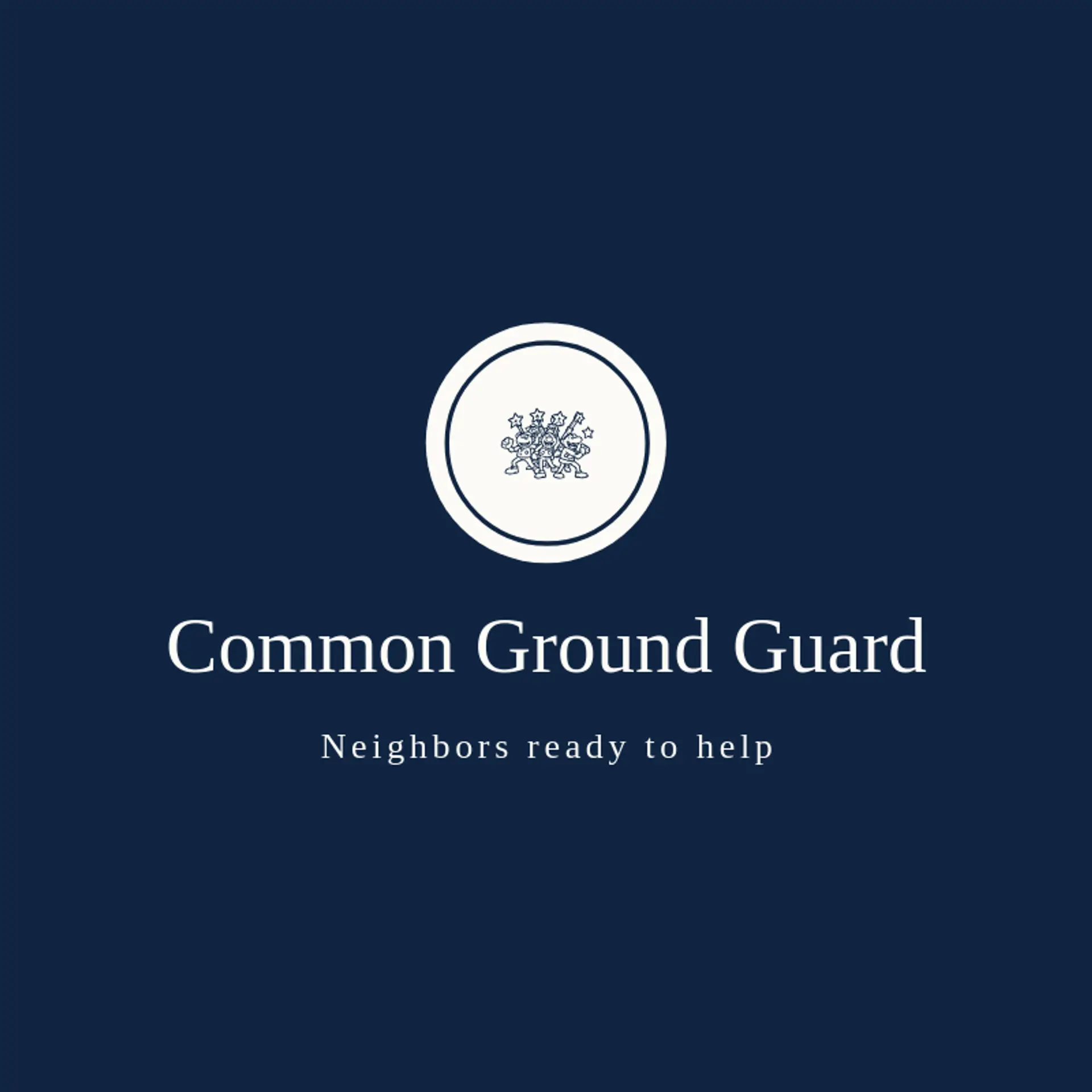 Common Ground Guard logo for militia