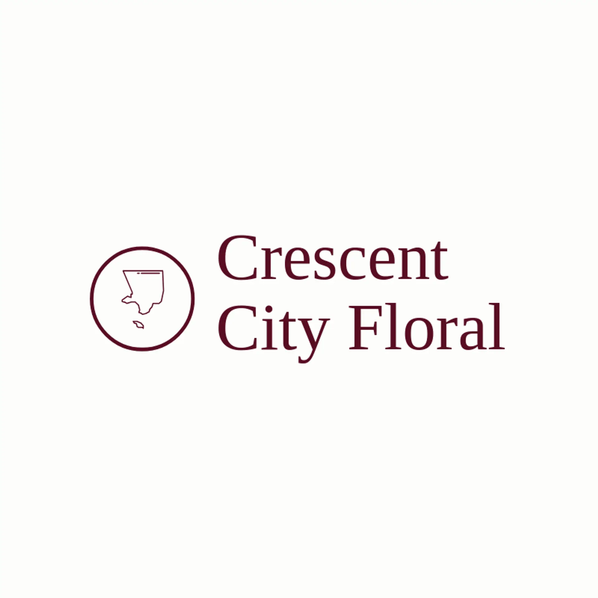 Crescent City Floral logo for los angeles