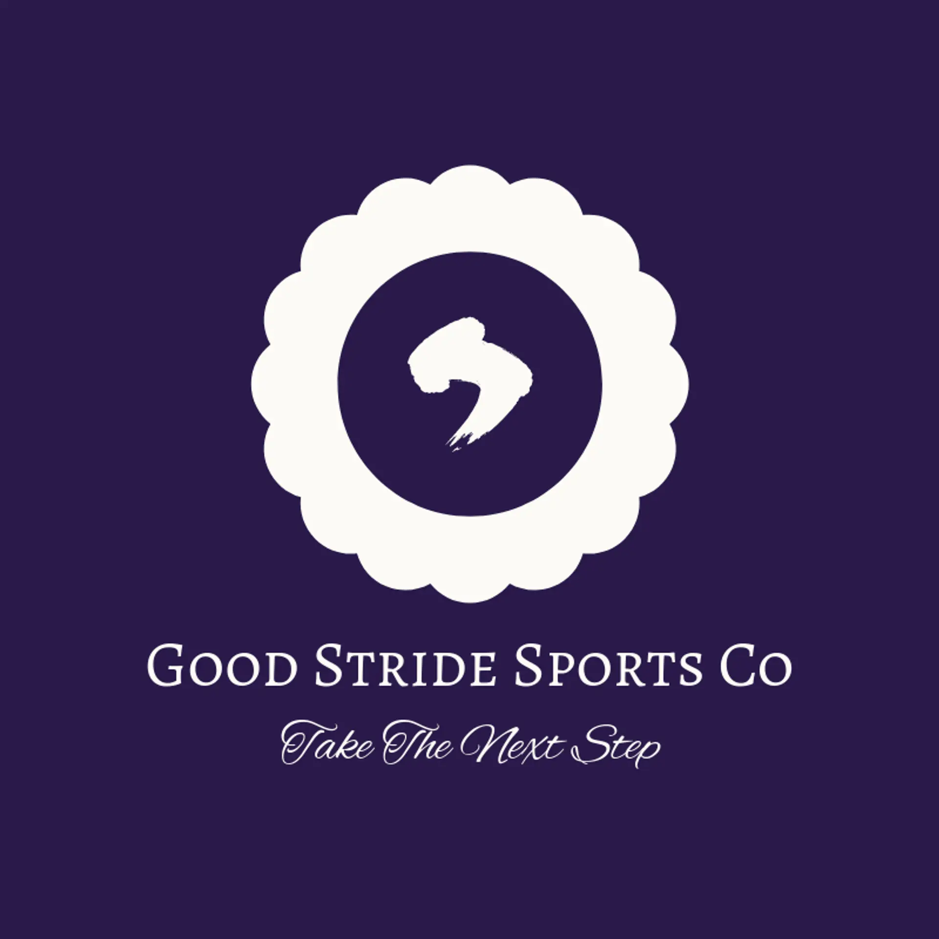 Good Stride Sports Co logo for swoosh