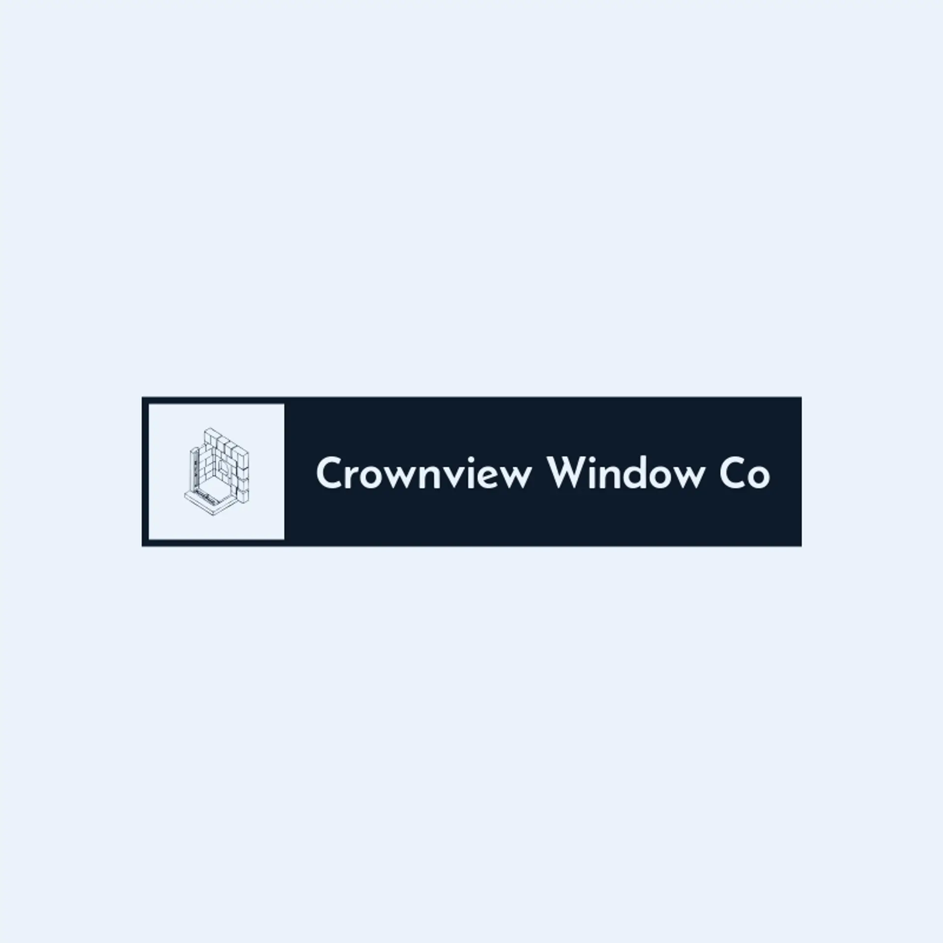 Crownview Window Co logo for window