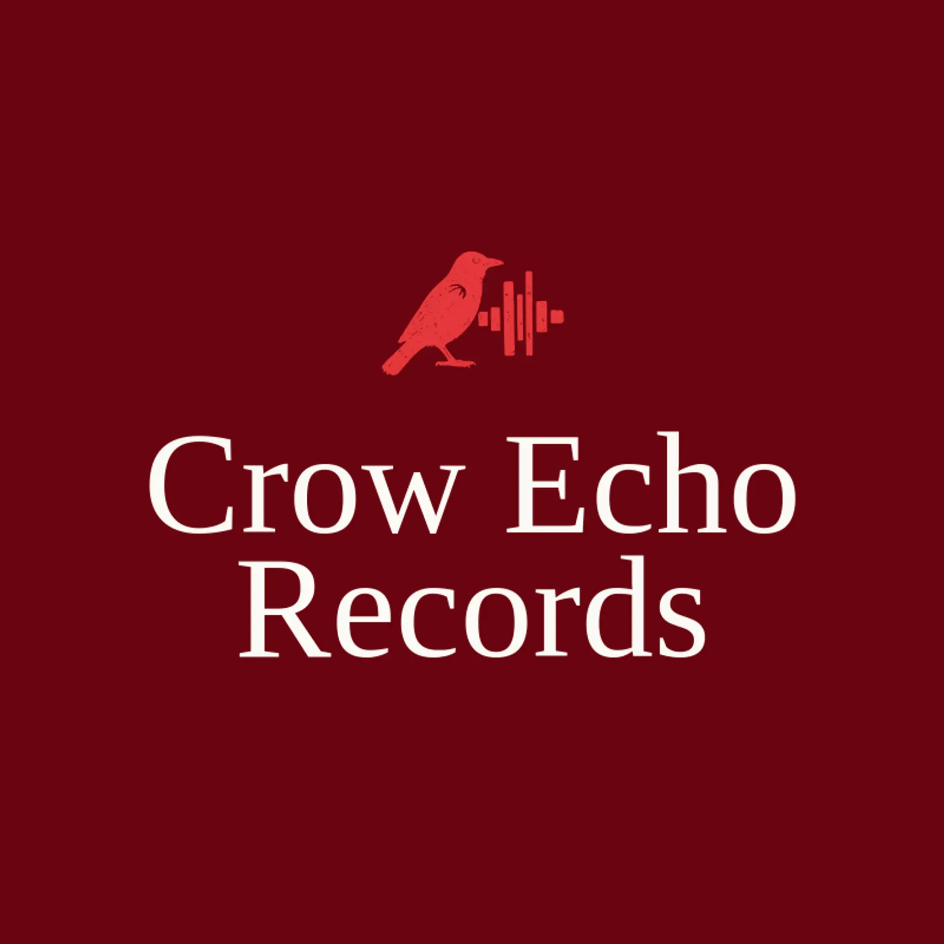 Crow Echo Records logo for crow