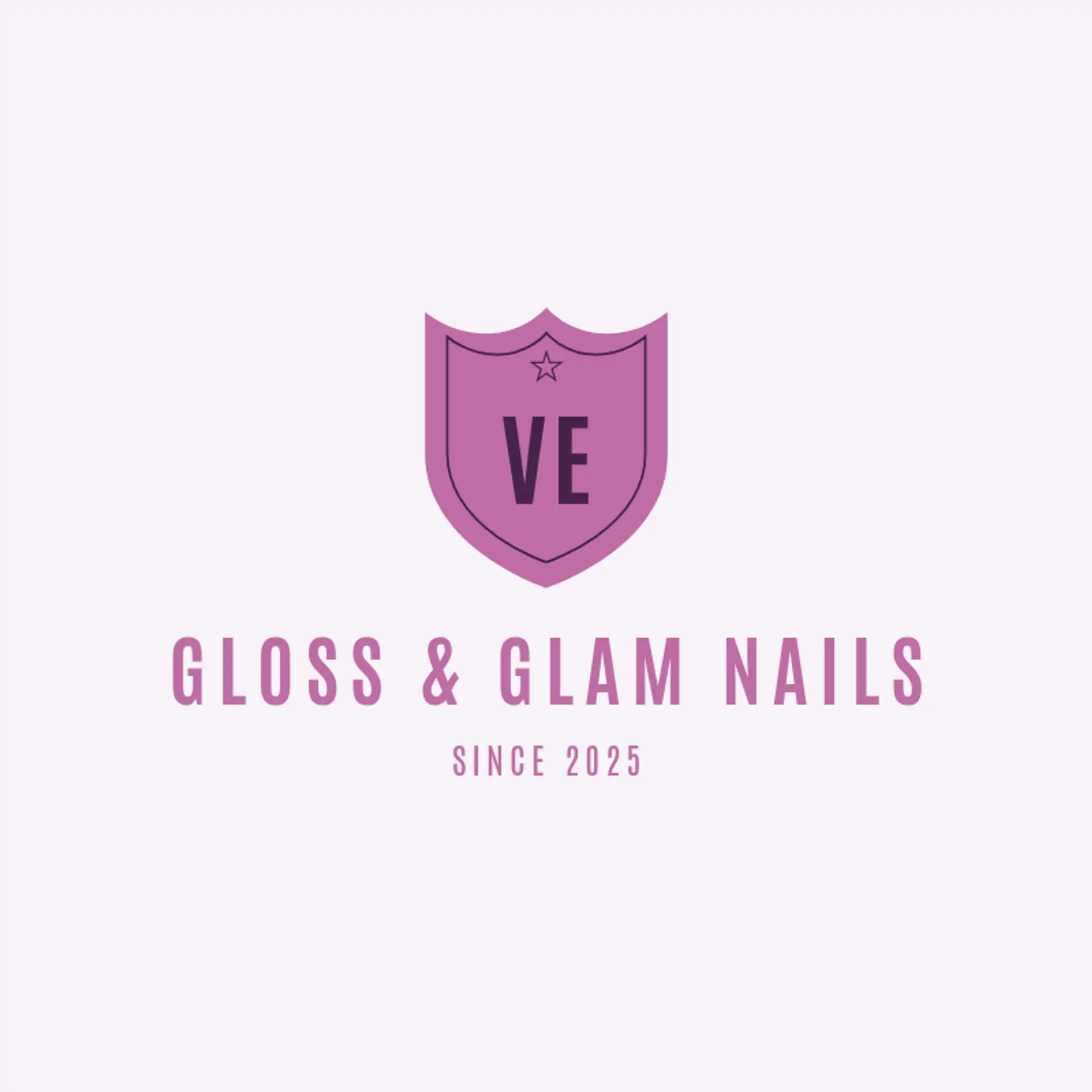 Gloss & Glam Nails logo for nail salon