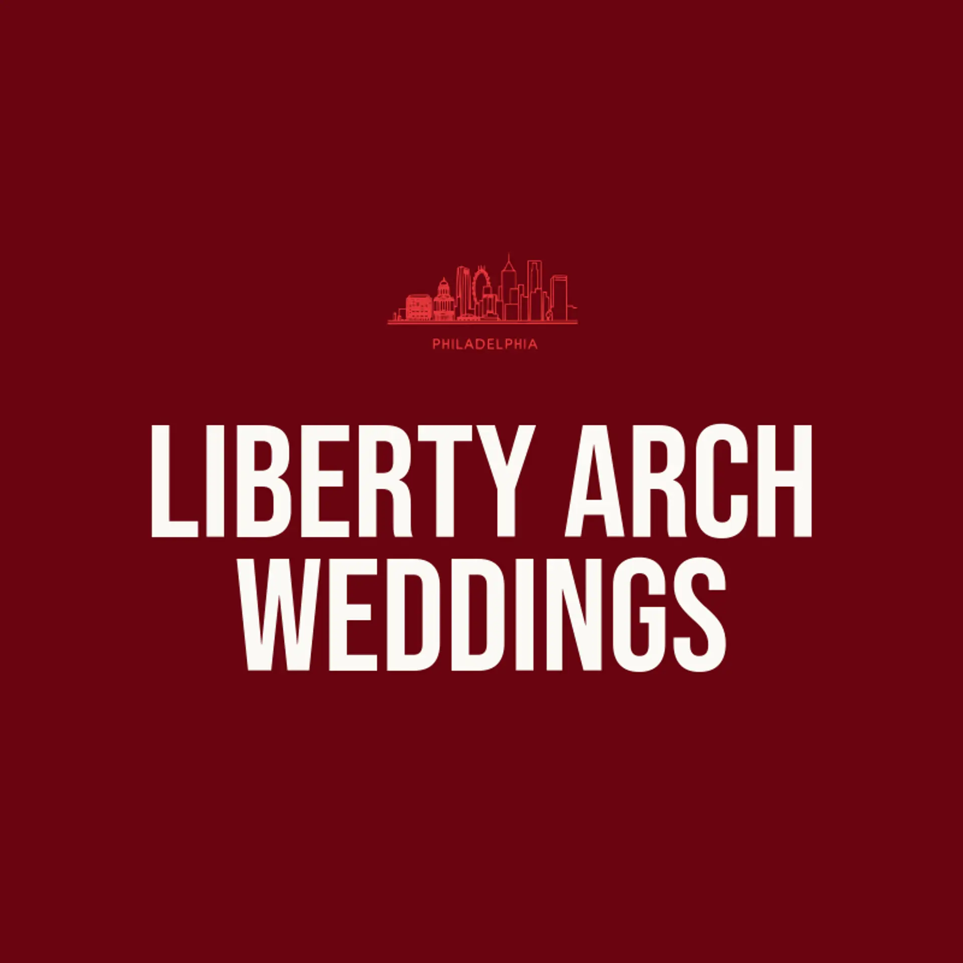Liberty Arch Weddings logo for philadelphia