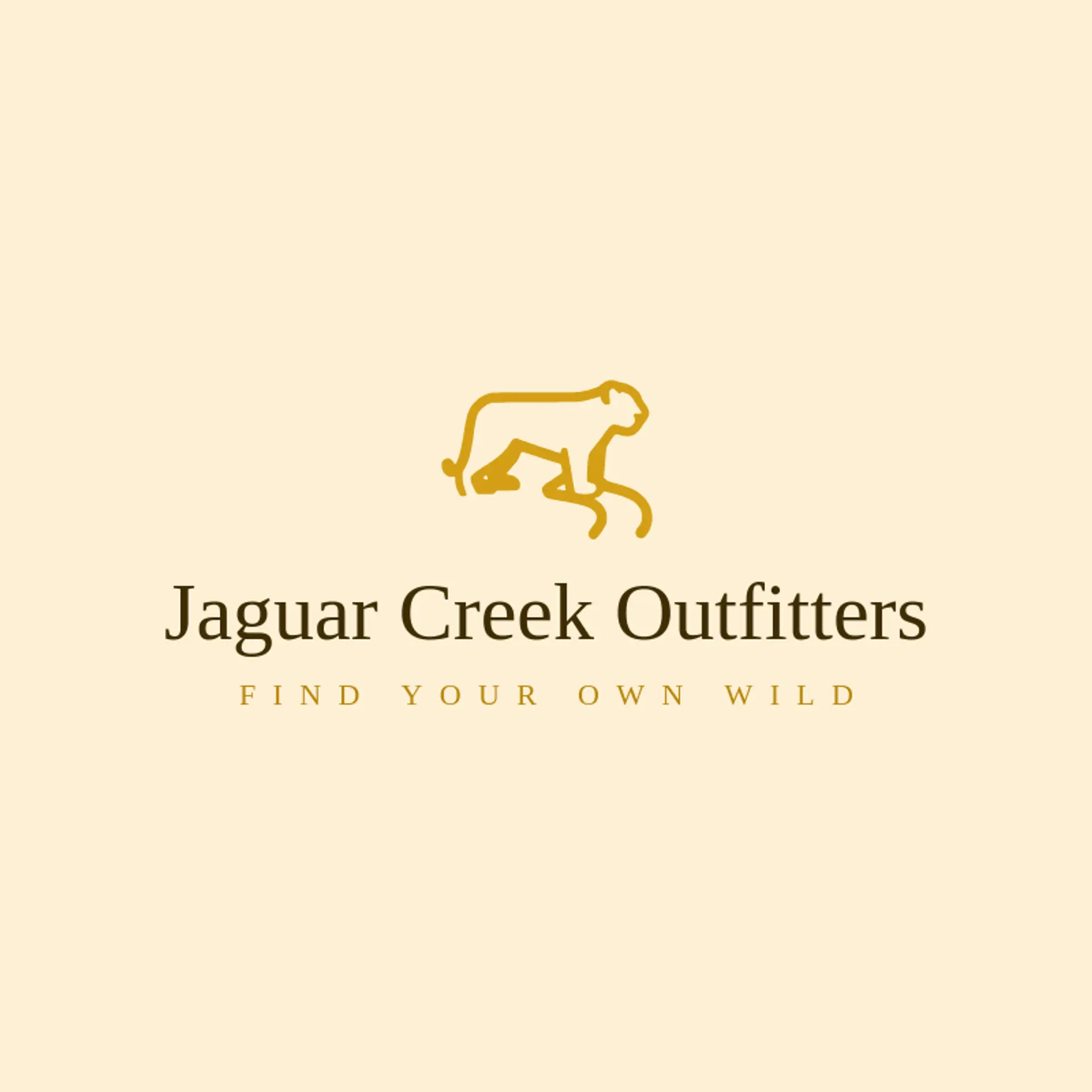Jaguar Creek Outfitters logo for jaguar