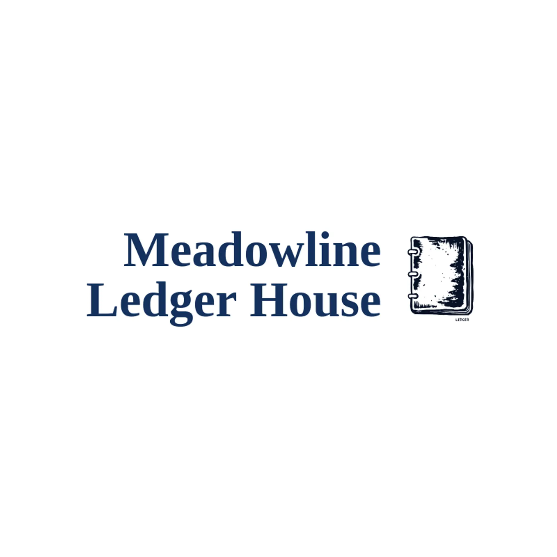 Meadowline Ledger House logo for ledger
