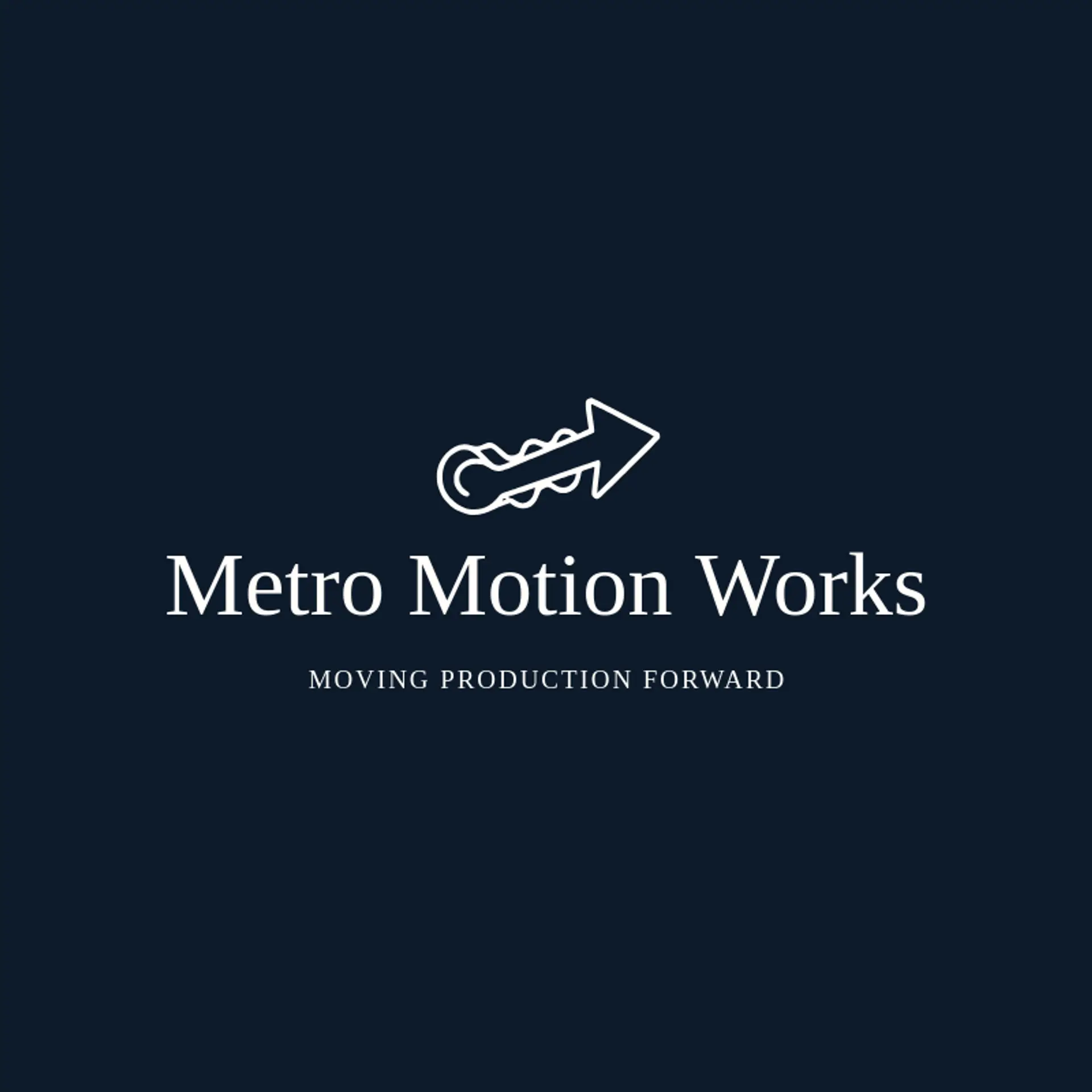 Metro Motion Works logo for manufacturing