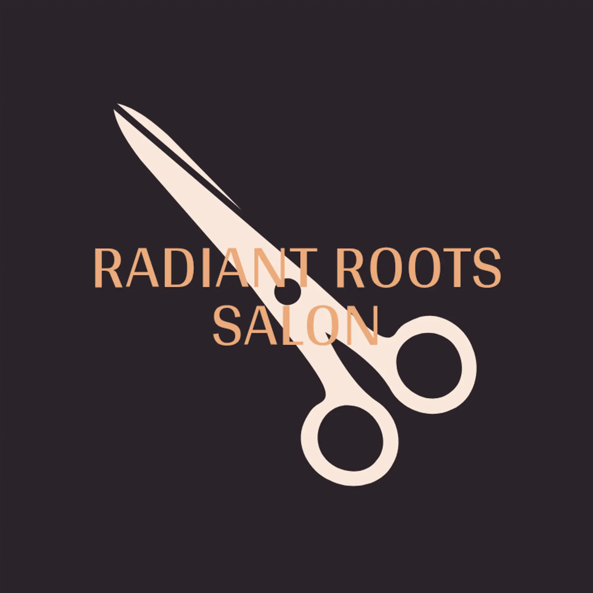 Luxe Locks Studio logo for salon