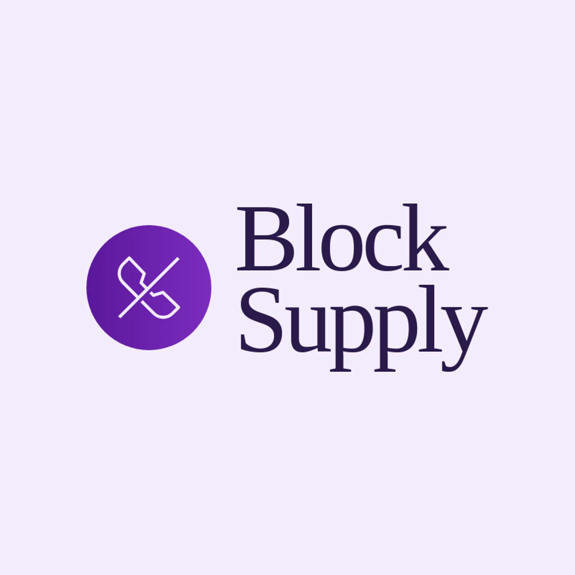 Block Supply logo for block