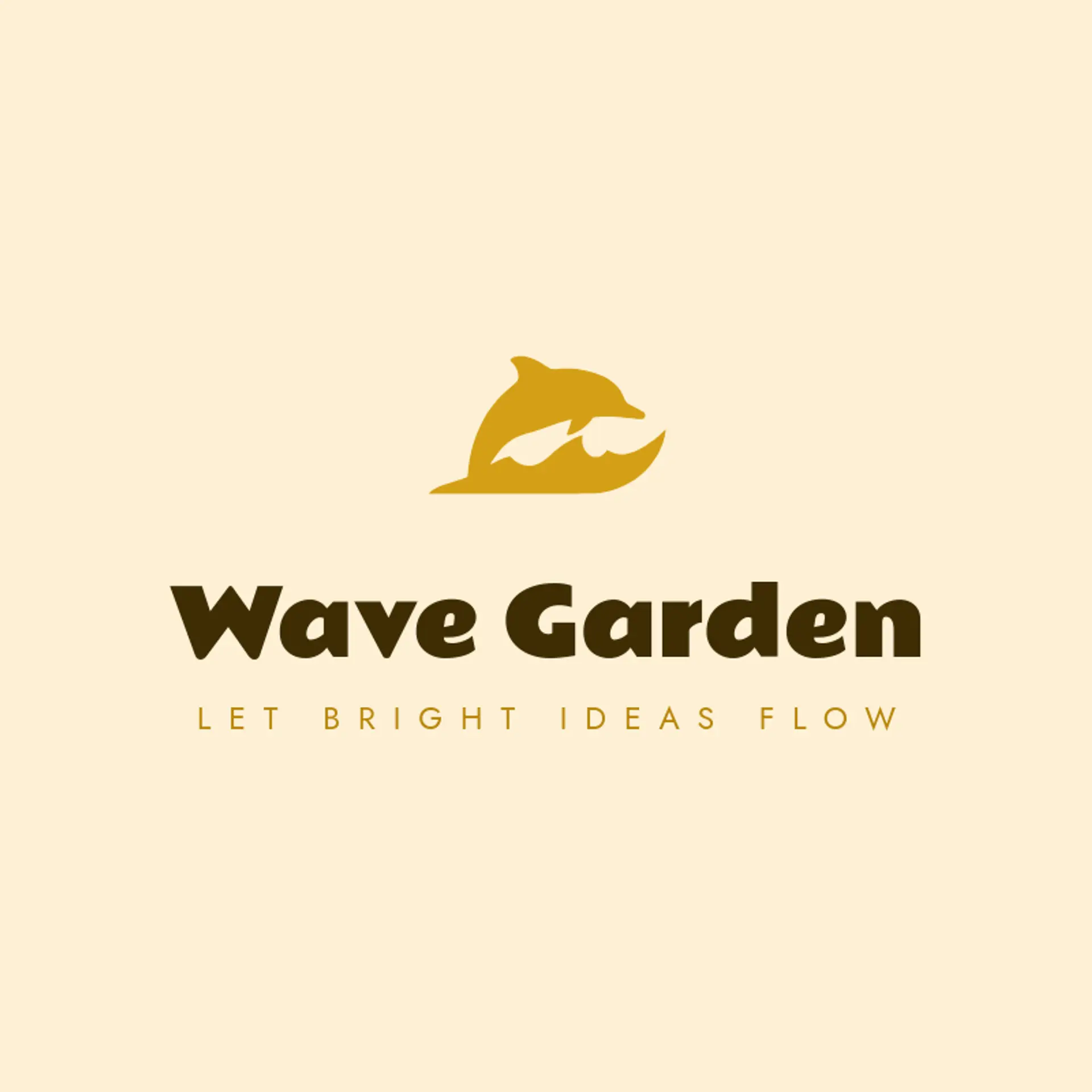 Wave Garden logo for dolphin