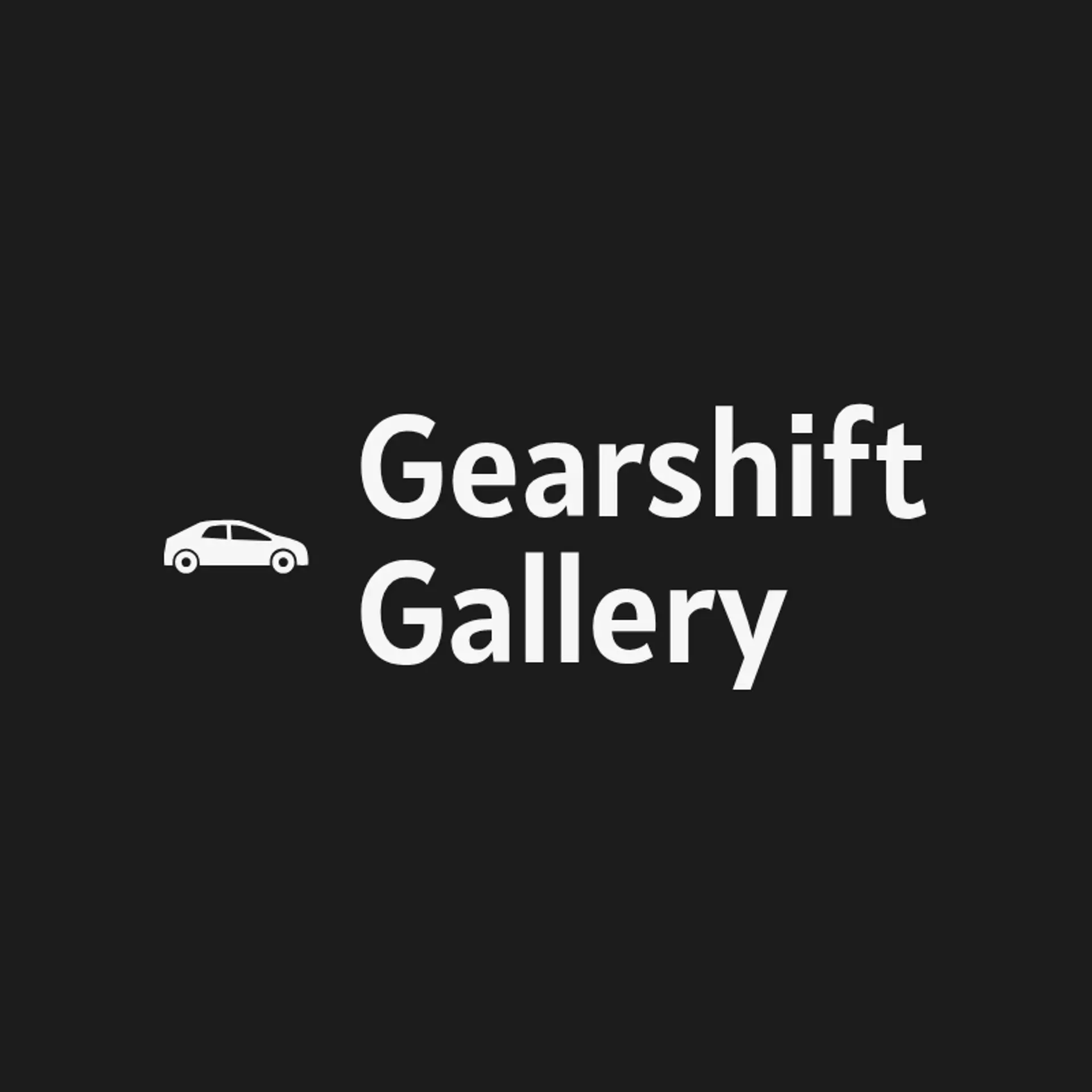 GearShift Gallery logo for car photography