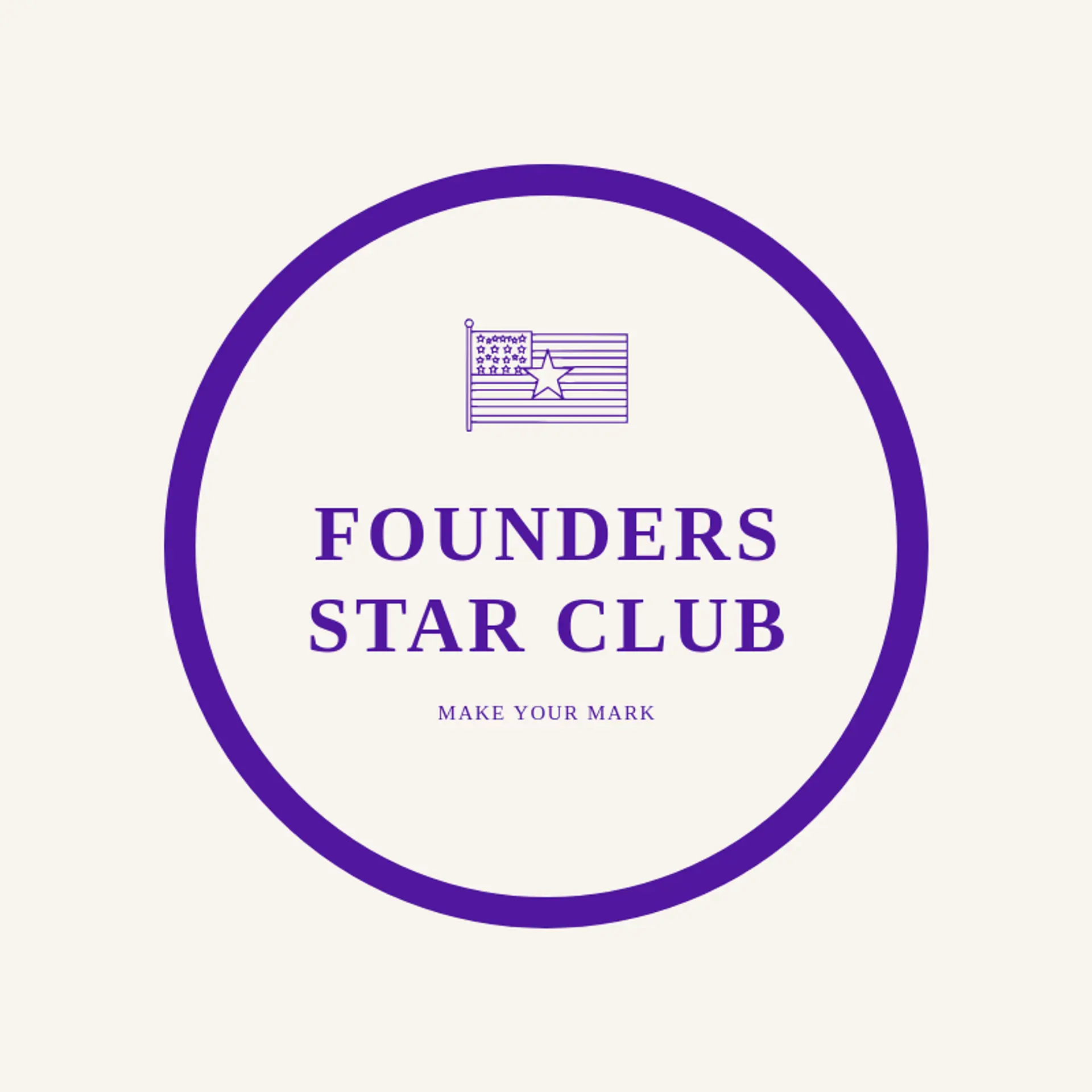 Founders Star Club logo for patriot