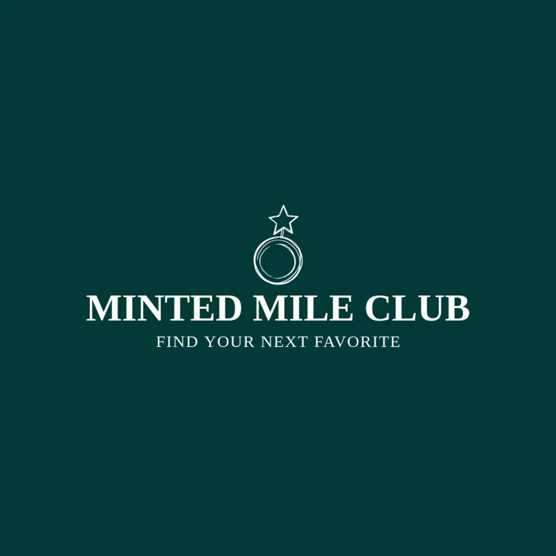 Minted Mile Club logo for coin