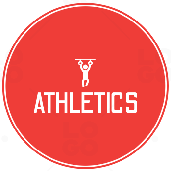 Athlete runner Logo design vector. Sport Athletics running icon Stock  Vector | Adobe Stock