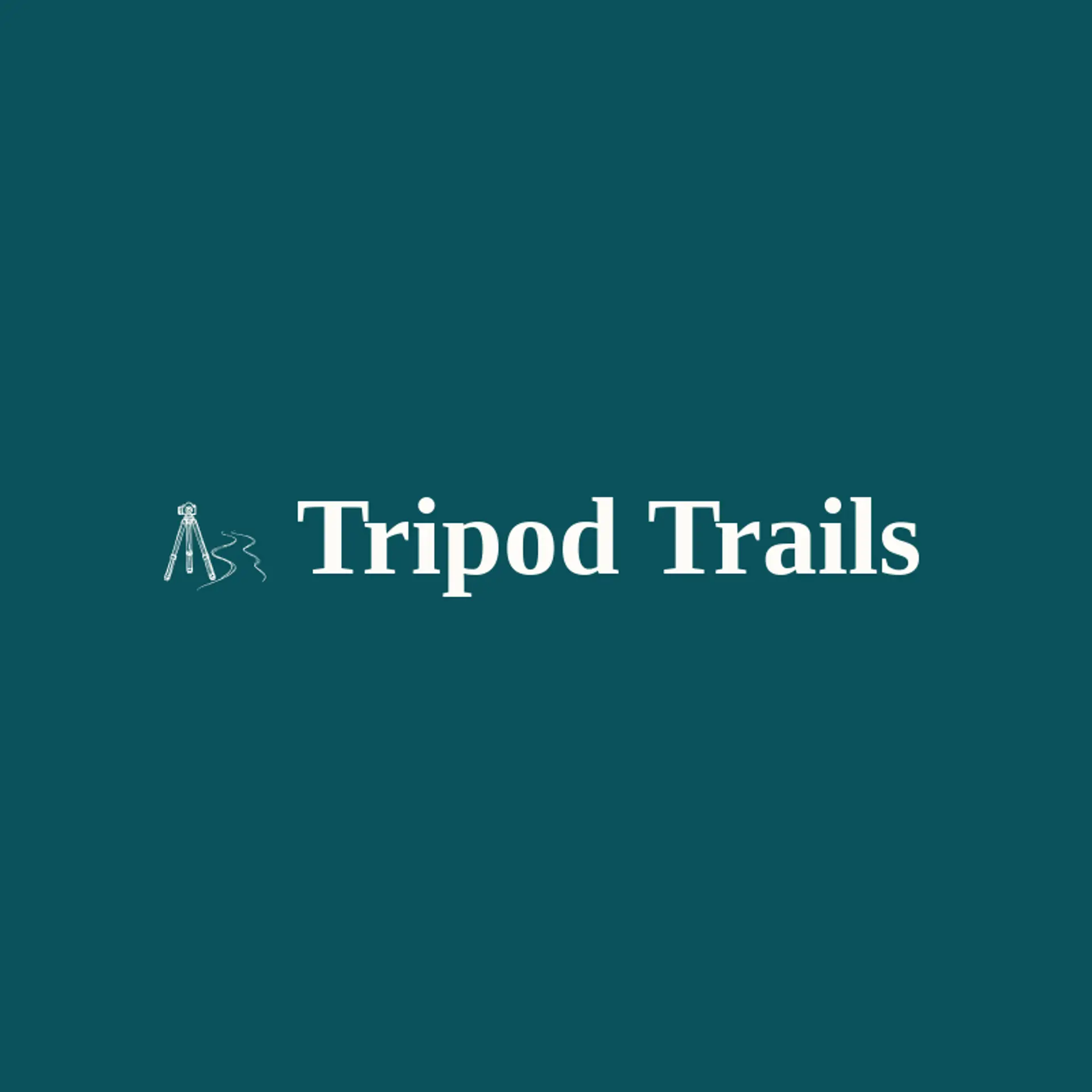 Tripod Trails logo for photo