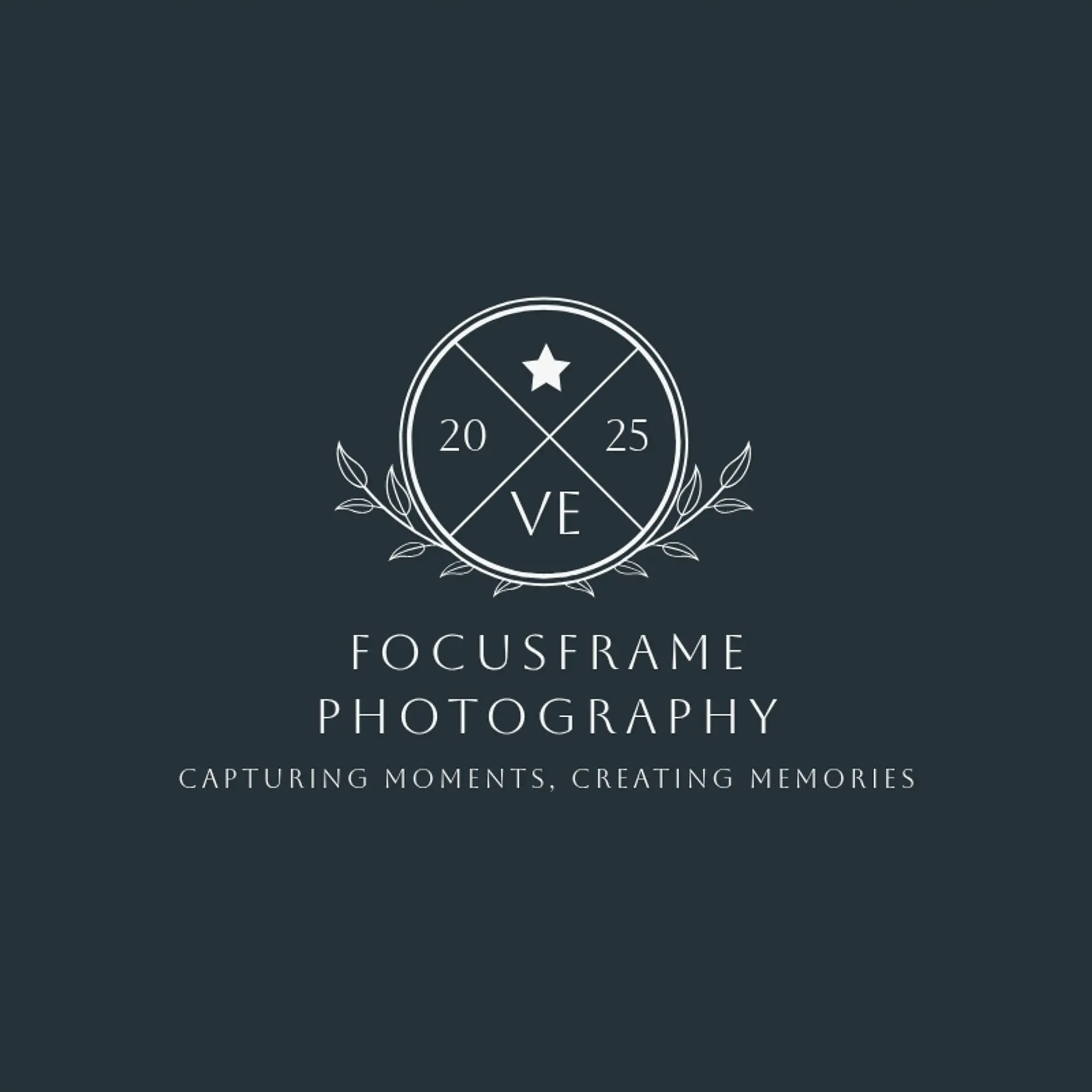 FocusFrame Photography logo for photography business